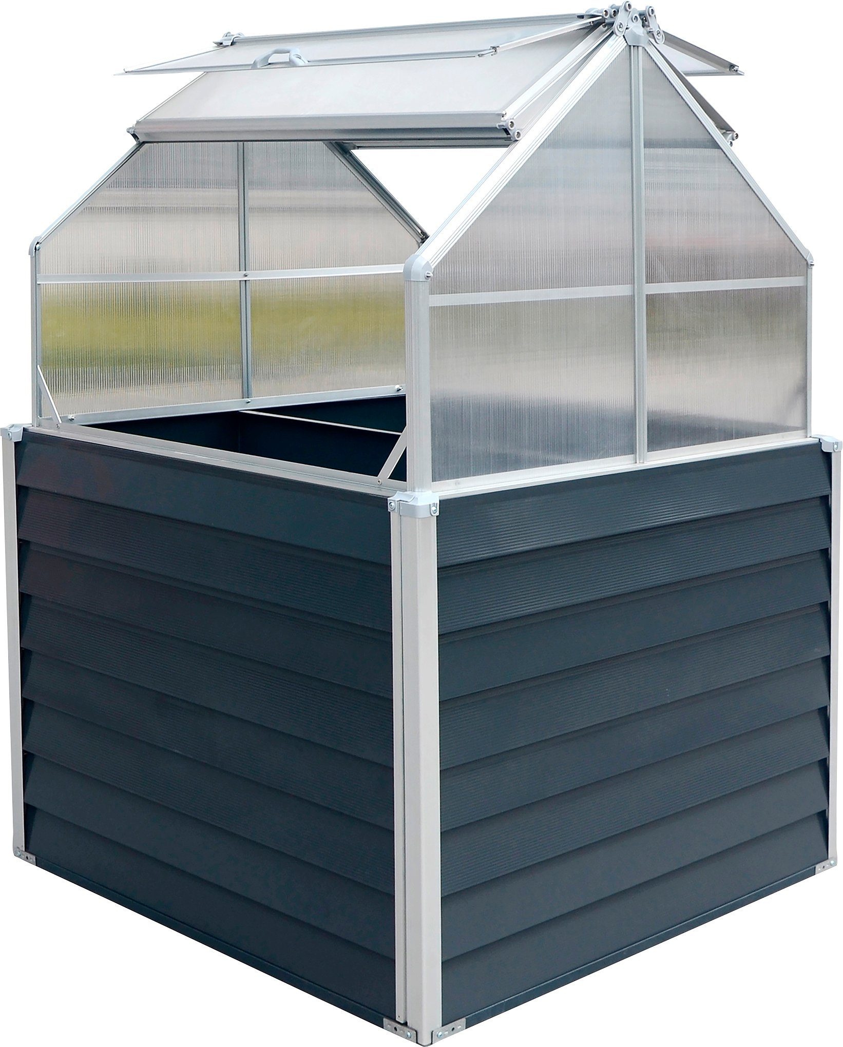 WESTMANN Hochbeet Store & Grow, BxTxH: 120x120x169 cm