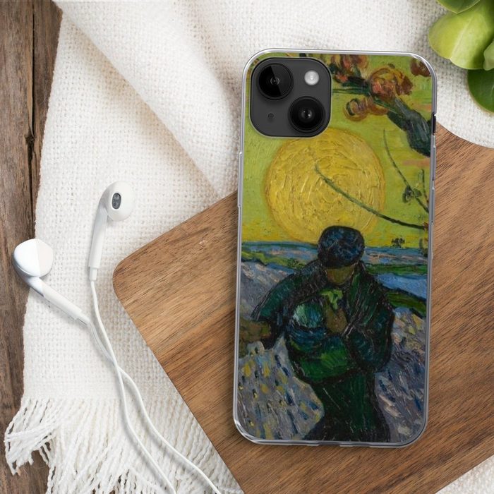 MuchoWow Handyhülle Der Sämann - Vincent van Gogh Handyhülle Telefonhülle Apple iPhone 14 Plus FN11467