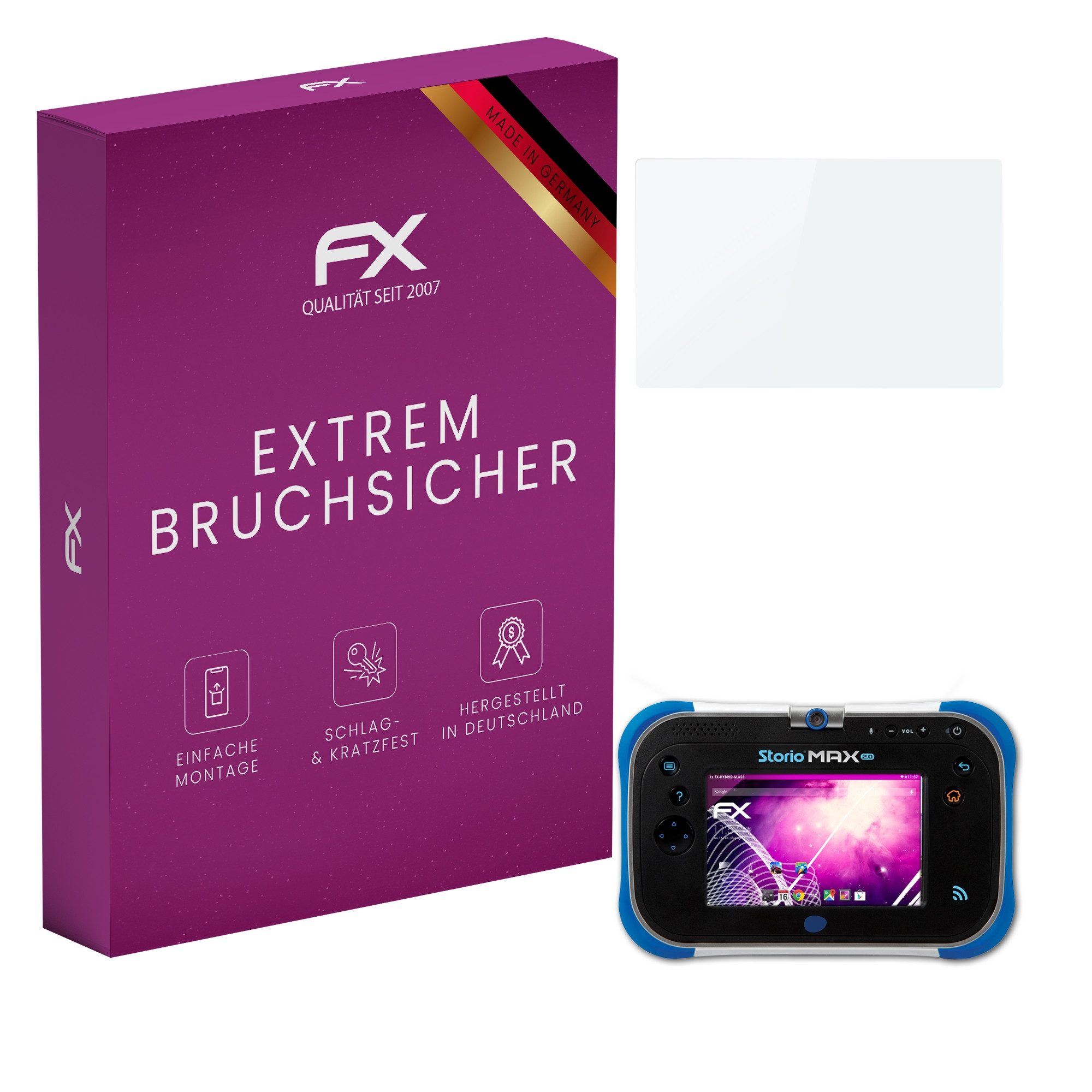 Schutzfolie Panzerglasfolie für VTech MAX 2.0
