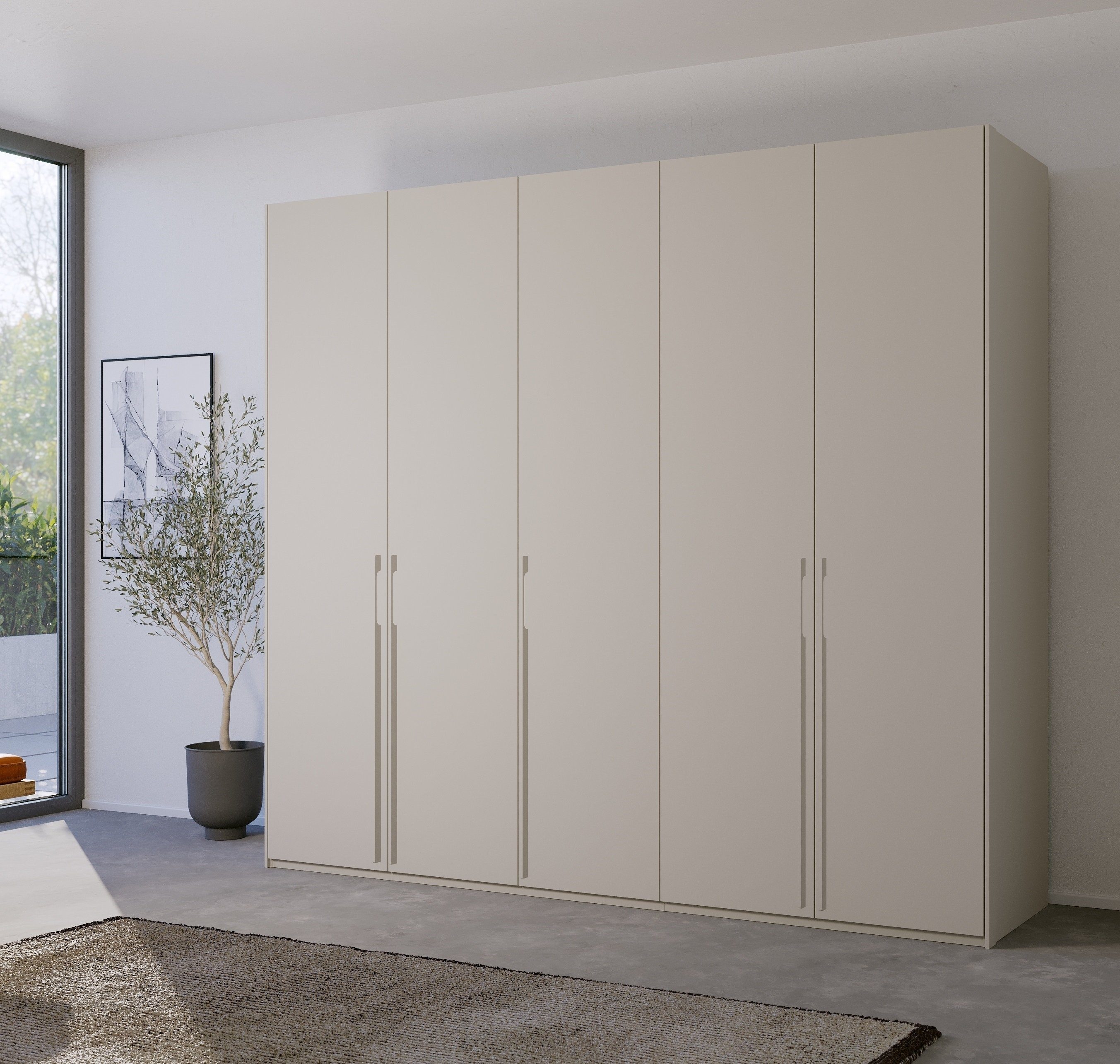 rauch Drehtürenschrank "Skat Pure", mit eleganten Griffstangen und praktisc günstig online kaufen