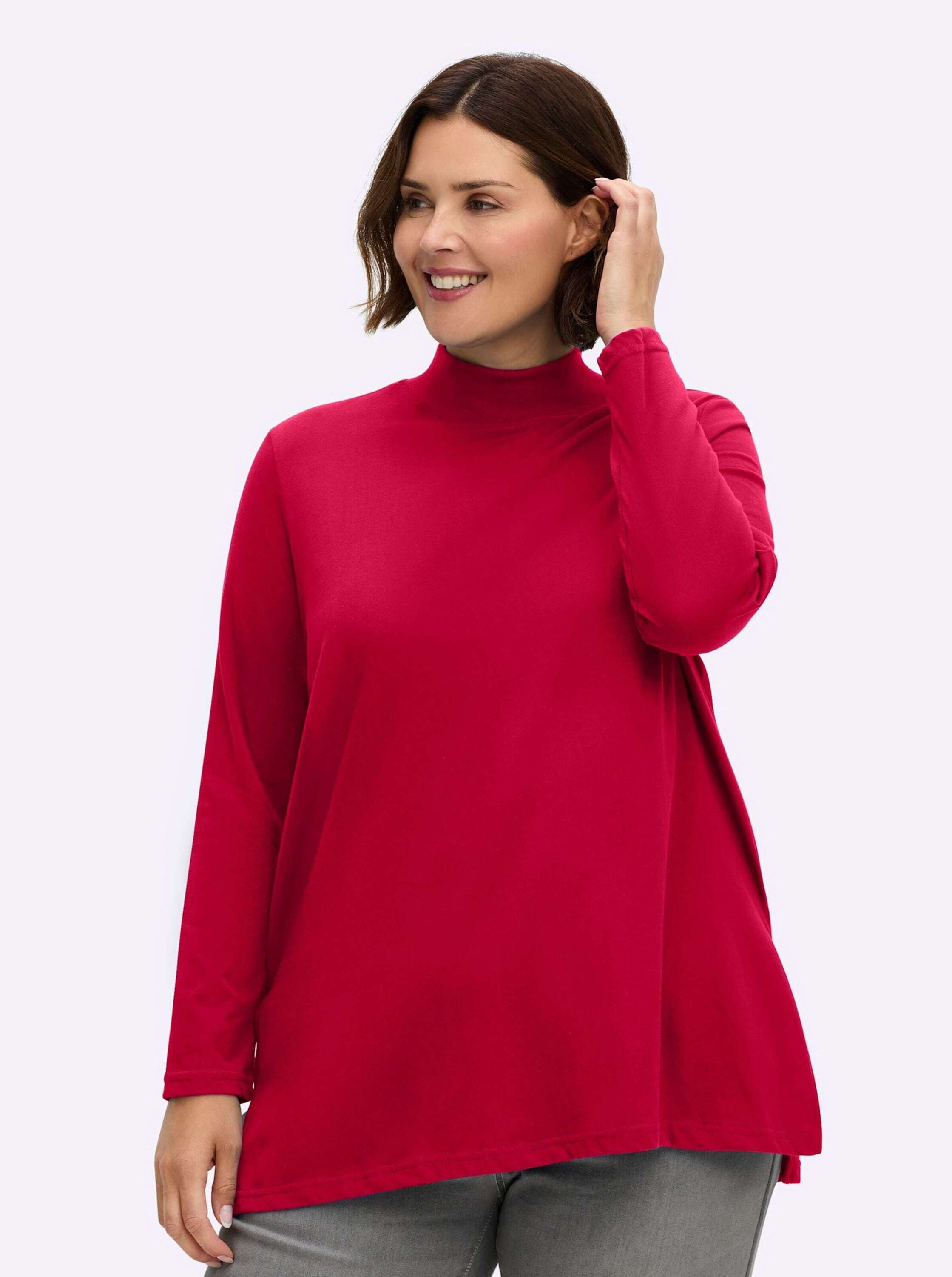 T-Shirt Longshirt Langarm