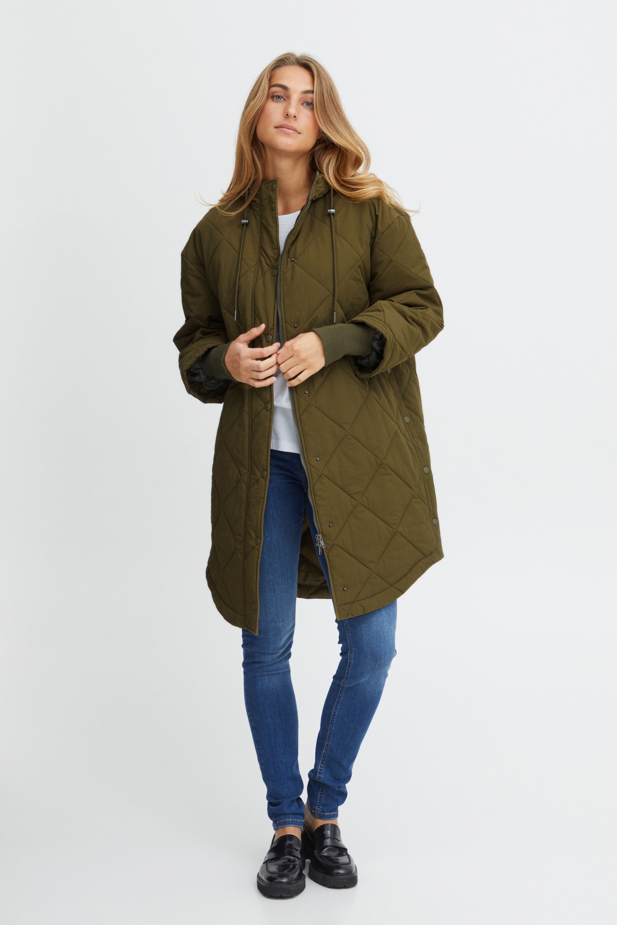 fransa Parka Steppmantel