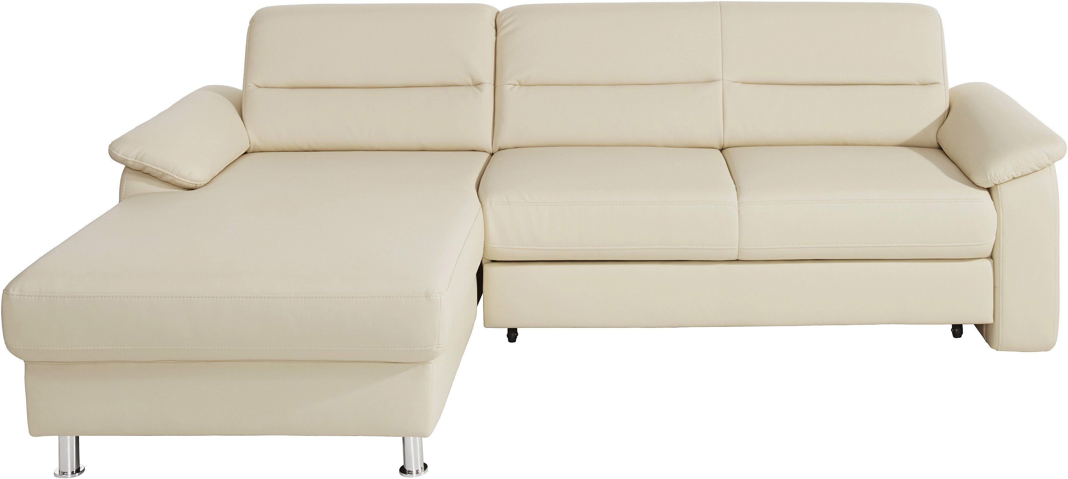 sit&more Ecksofa Ascara L-Form, inklusive Boxspring/Federkern-Polsterung, günstig online kaufen