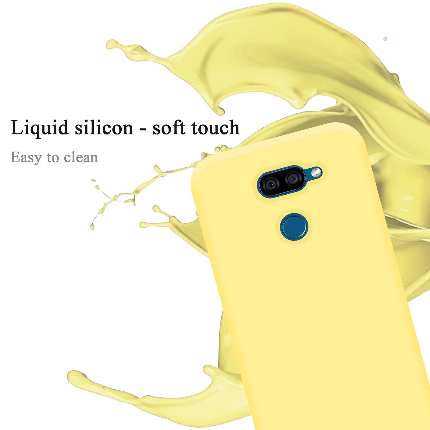 Cadorabo Handyhülle für LG K40S Hülle LG K40S, Flexible Hülle TPU Silikon Schutzhülle Back Cover Case
