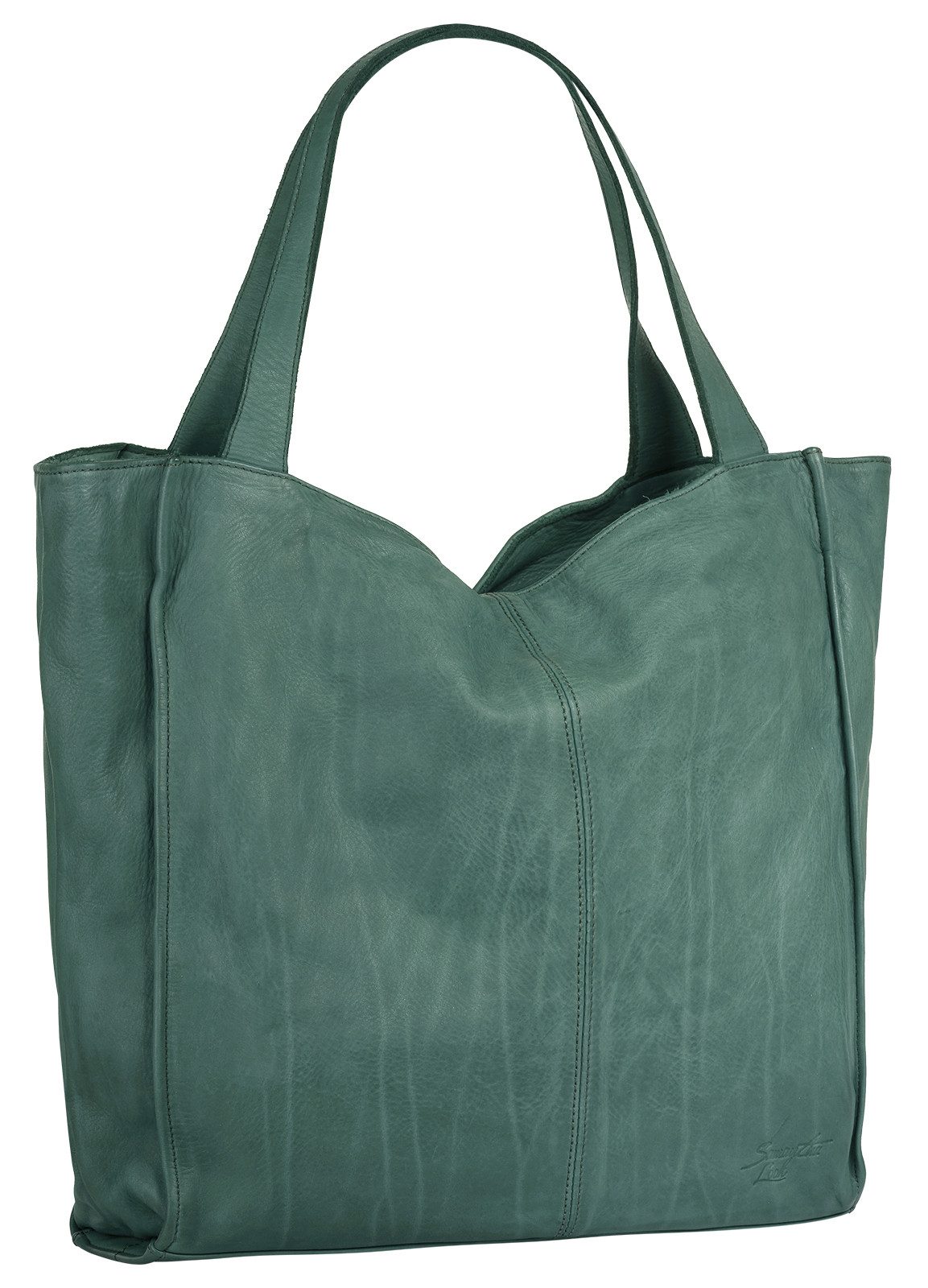 Samantha Look Shopper, echt Leder, Made in Italy