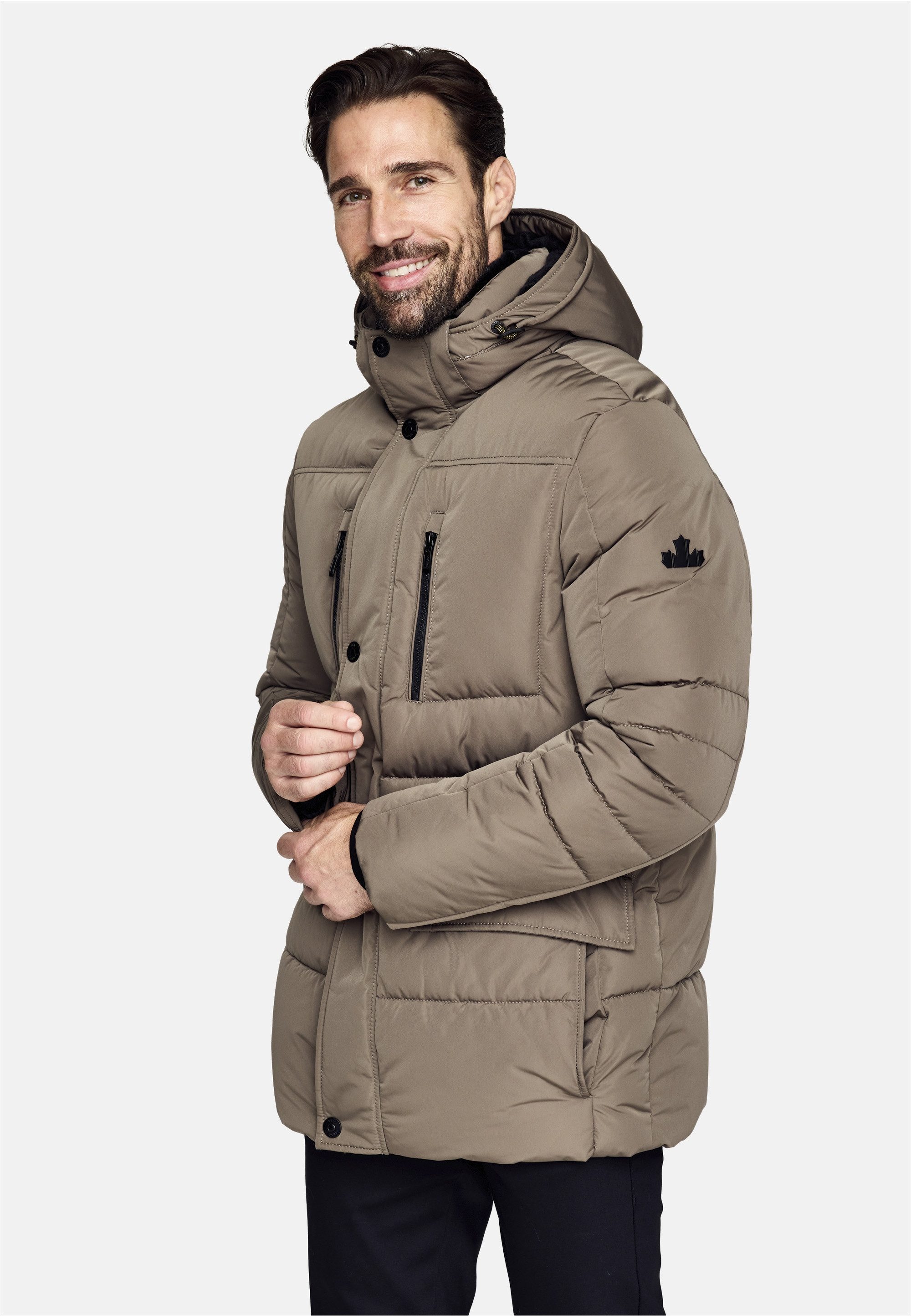 New Canadian Outdoorjacke dry iQ-Funktionsjacke mit abnehmbarem Fellkragen günstig online kaufen