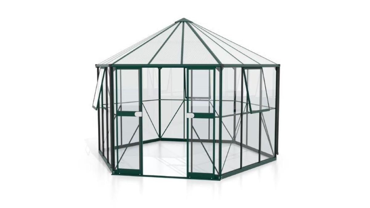 Vitavia Gewächshaus Galaxis 9000 ESG/HKP Smaragd Pegart EPH Treibhaus grün | Rabatt: 17%