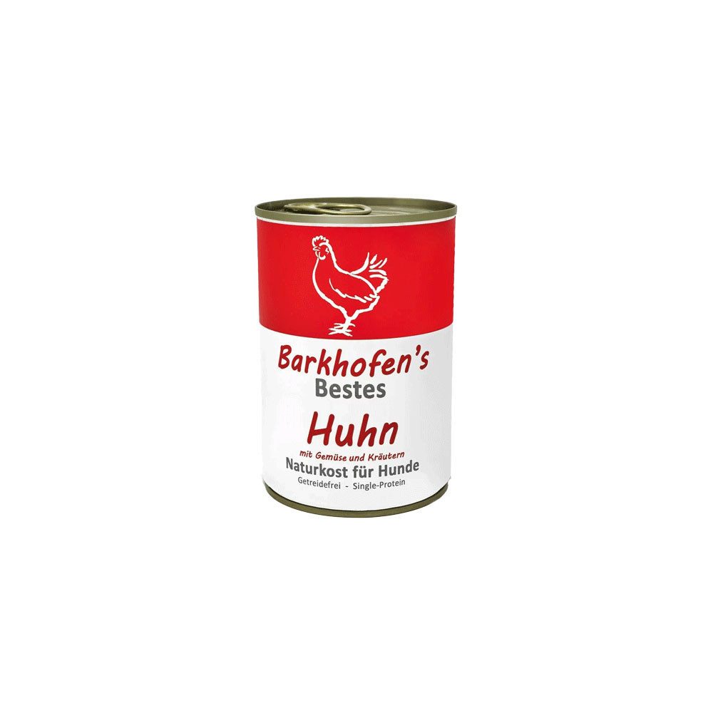 Barkhofen Tiernahrung Bestes Huhn, Nassfutter für: Hunde
