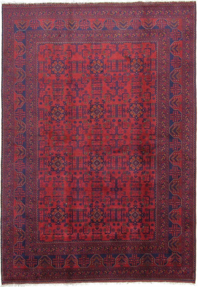 Orientteppich Khal Mohammadi 204x293 Handgeknüpfter Orientteppich, Nain Trading, rechteckig, Höhe: 6 mm