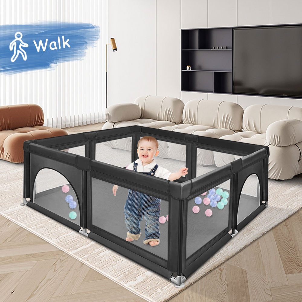 JEOBEST Laufgitter Laufstall Baby Bällebad Baby günstig online kaufen