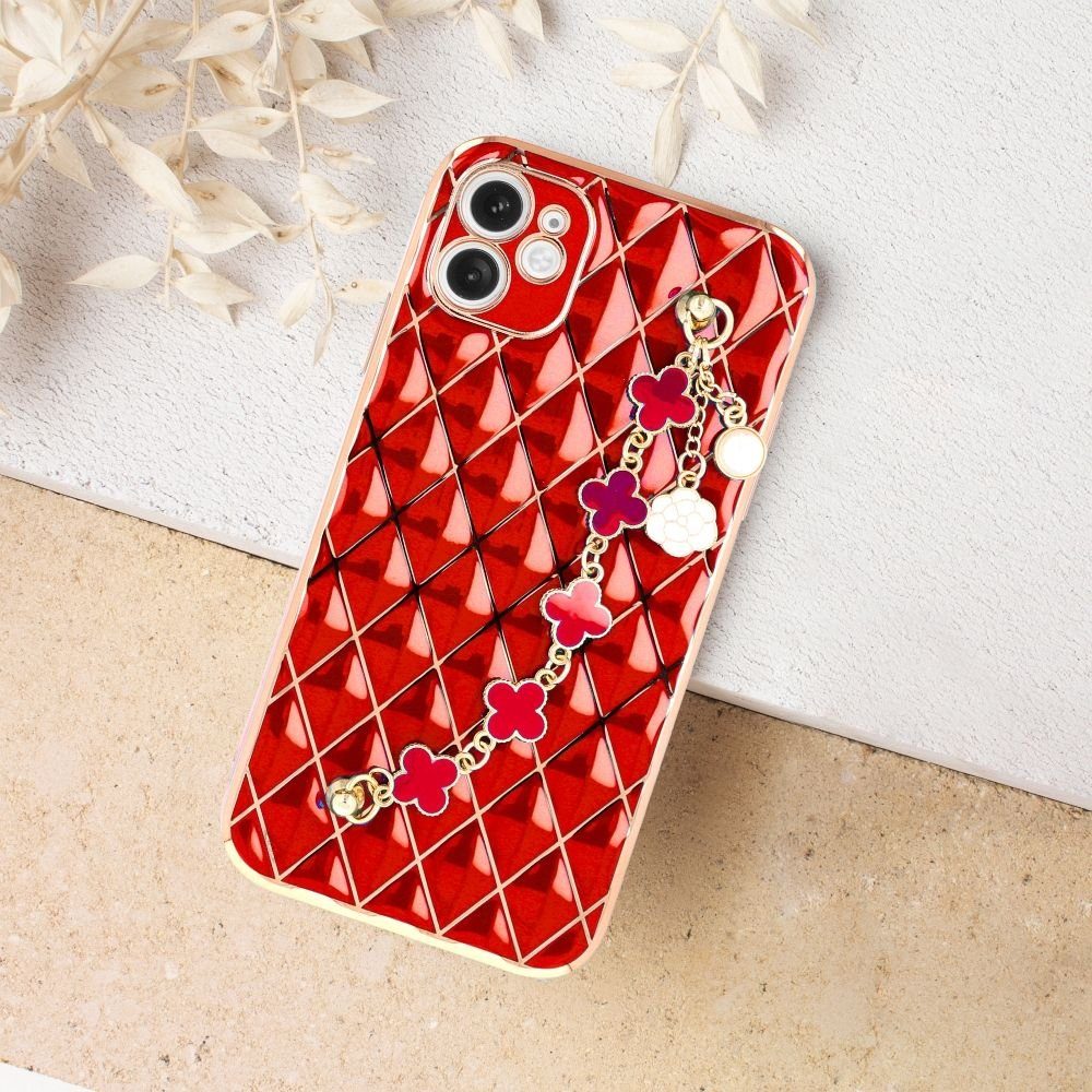 cofi1453 Handyhülle Schutzhülle Handy Hülle Trend Case mit einer Kette 6,5 Zoll, Case Cover Schutzhülle Bumper