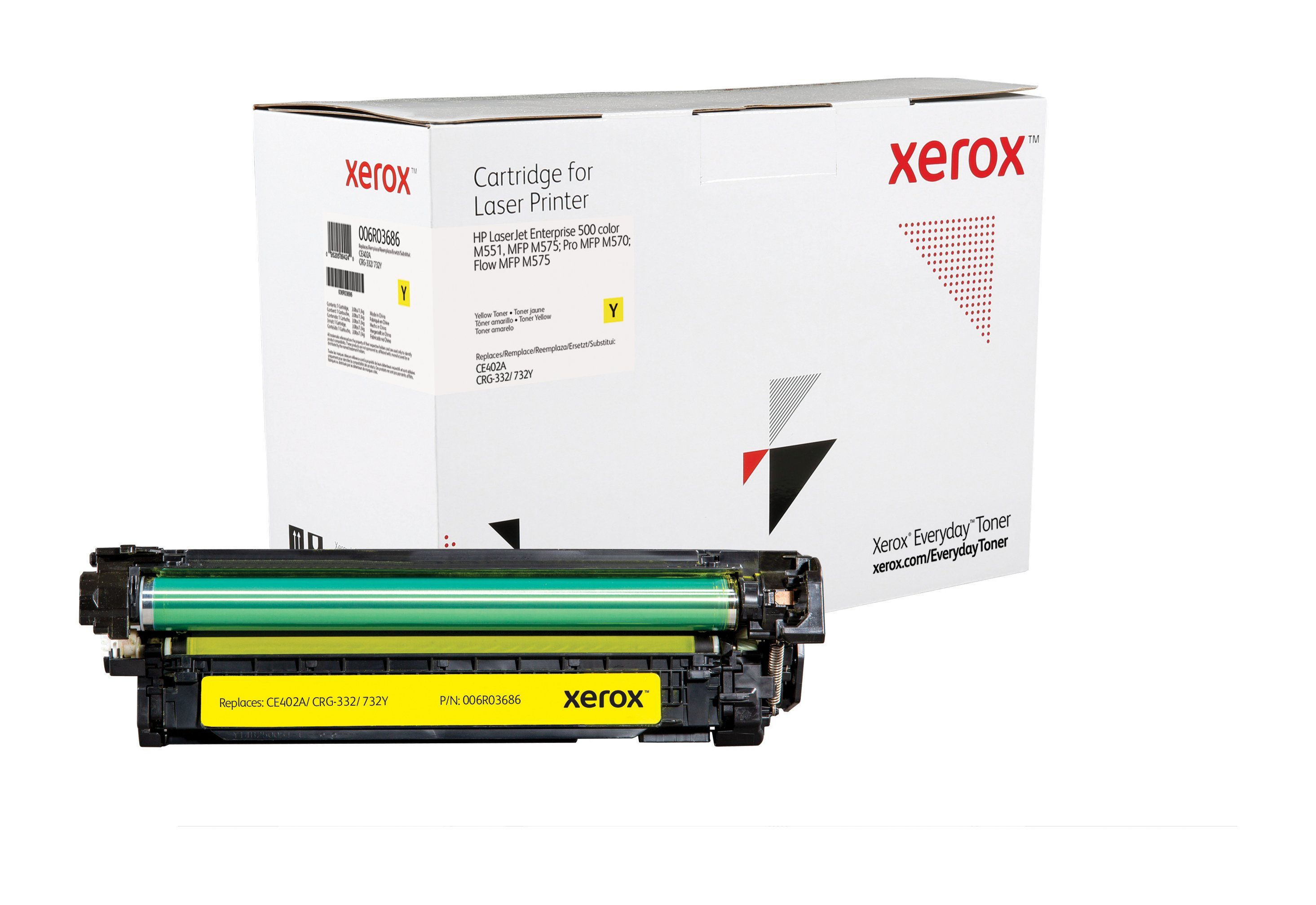 Xerox Tonerpatrone Everyday Gelb Toner kompatibel mit HP 507A (CE402A)