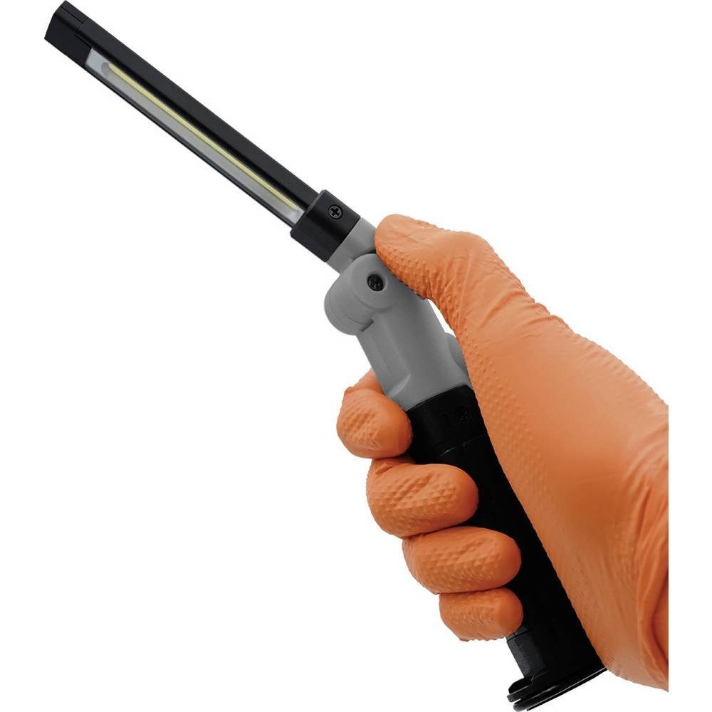 Kunzer Arbeitsleuchte Arbeitslampe kompakt mit COB-Technik PL-071, Magnetbefestigung, Magnetischer Fuß, klappbar