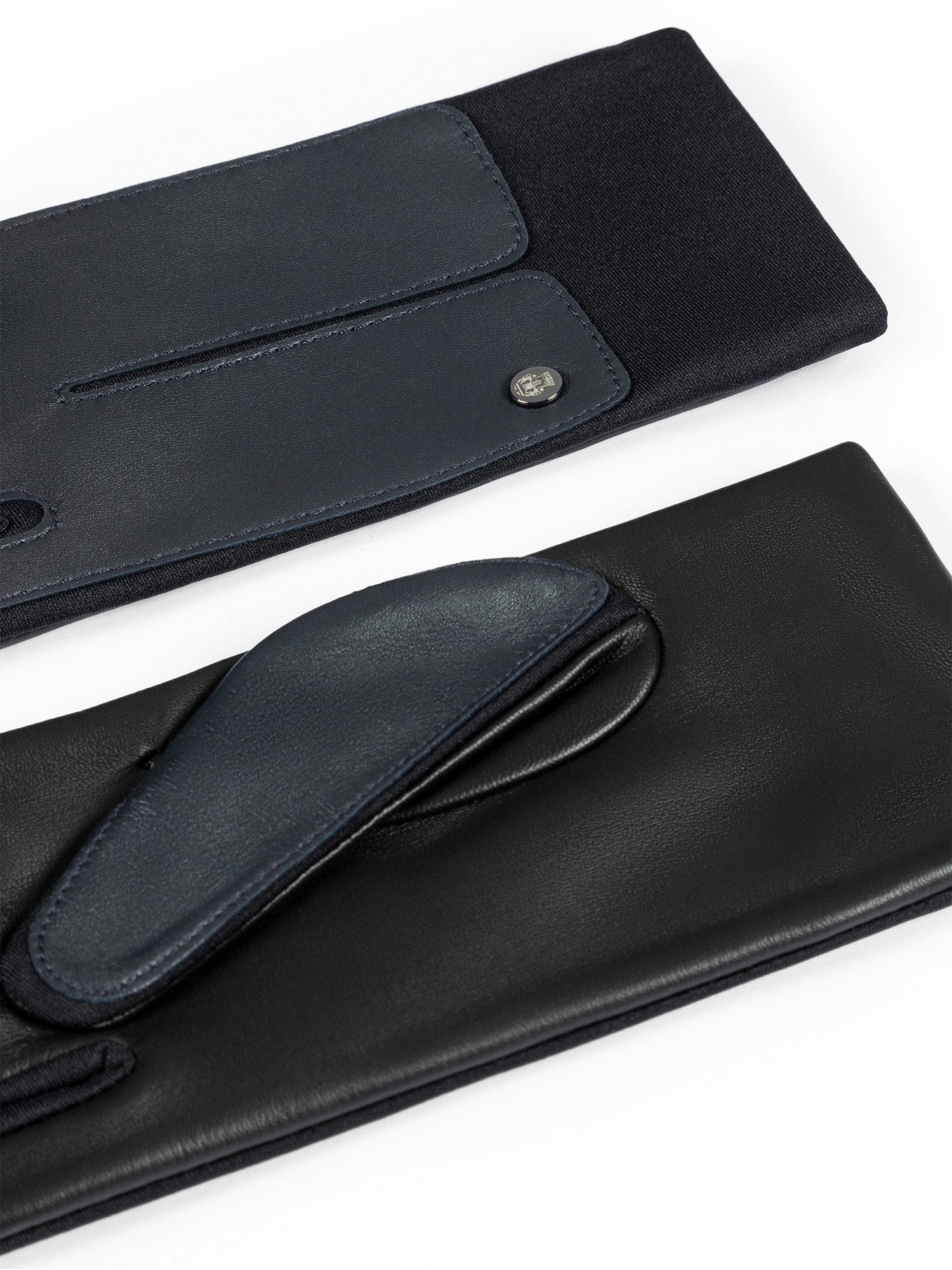 Roeckl Lederhandschuhe STOCKHOLM TOUCH Fingerhandschuhe mit Strickbund und Touch-Funktion