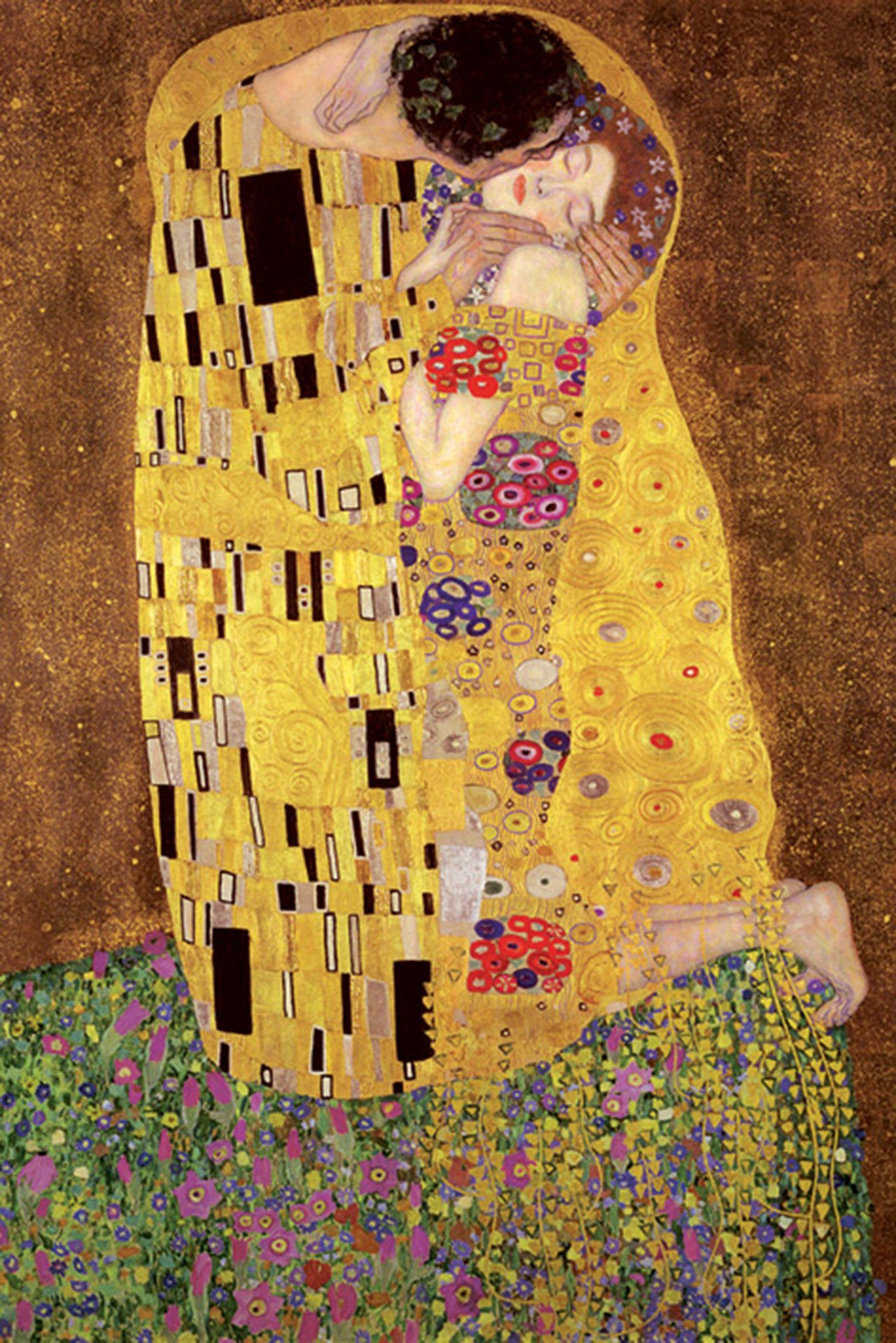 PYRAMID Poster Der Kuss Poster Gustav Klimt 61 x 91,5 cm