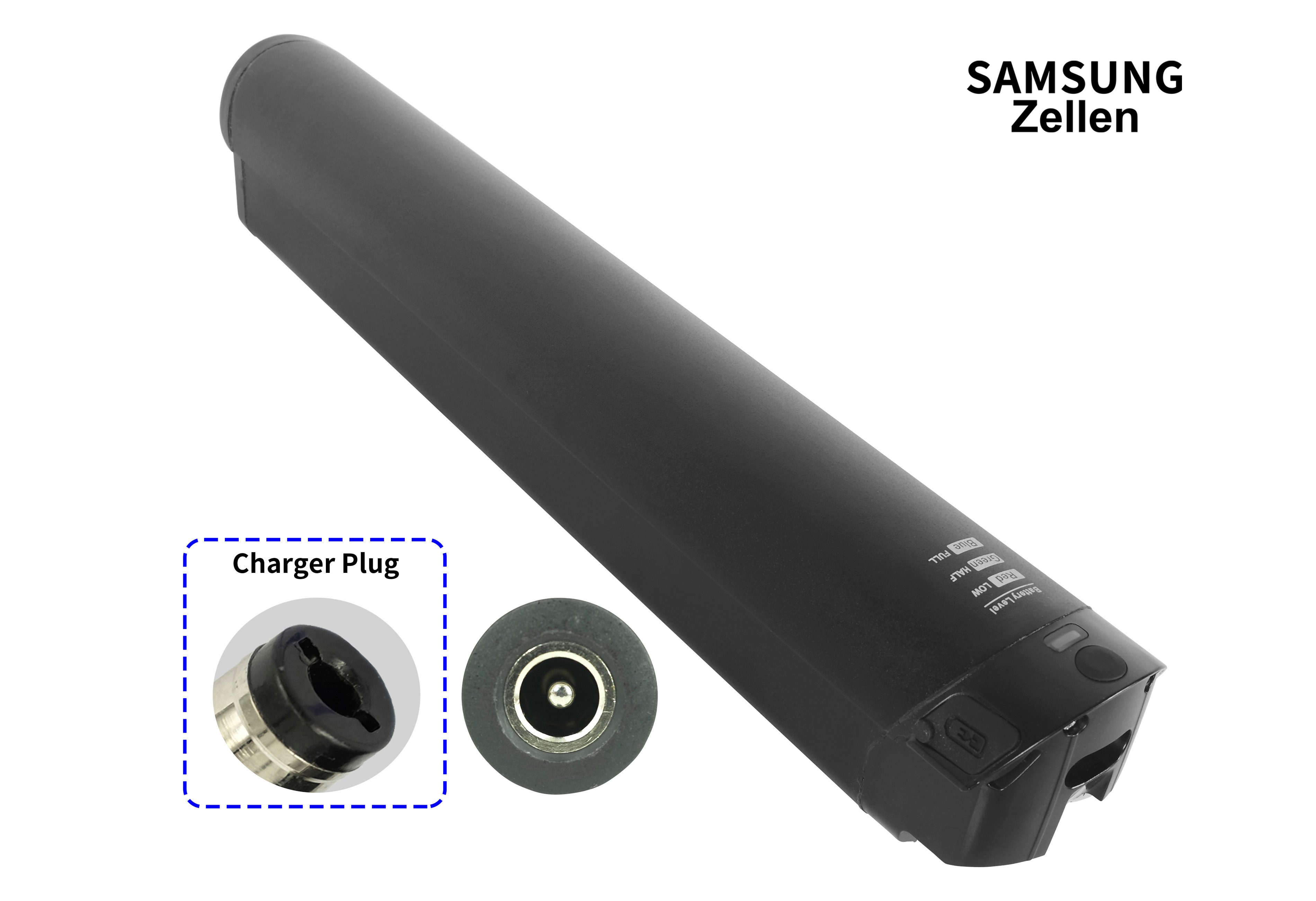 PowerSmart LEB38CF130B.916 E-Bike Akku Elektrofahrrad 17Ah / 612Wh Li-ion 17000 mAh (36 V)
