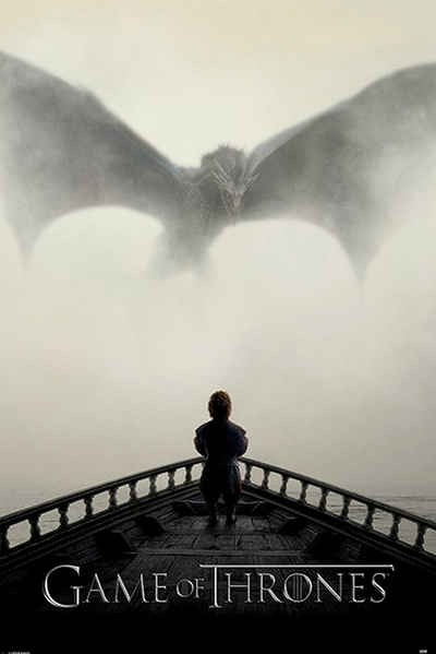 PYRAMID Poster Game of Thrones Poster A Lion & A Dragon 61 x 91,5 cm