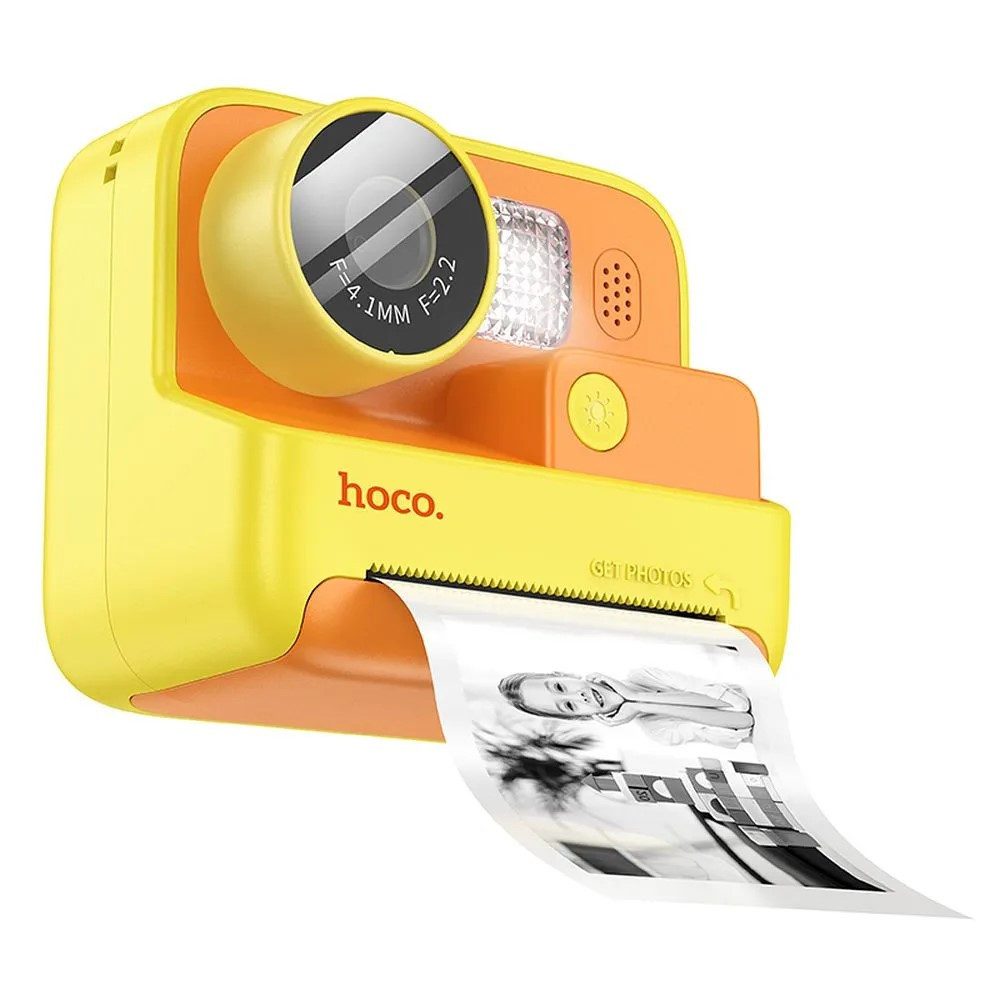 hoco. mit Drucker 800 mAh, 2,0-Zoll -IPS- HD-Display 240×320 Auflösung Sofortbildkamera