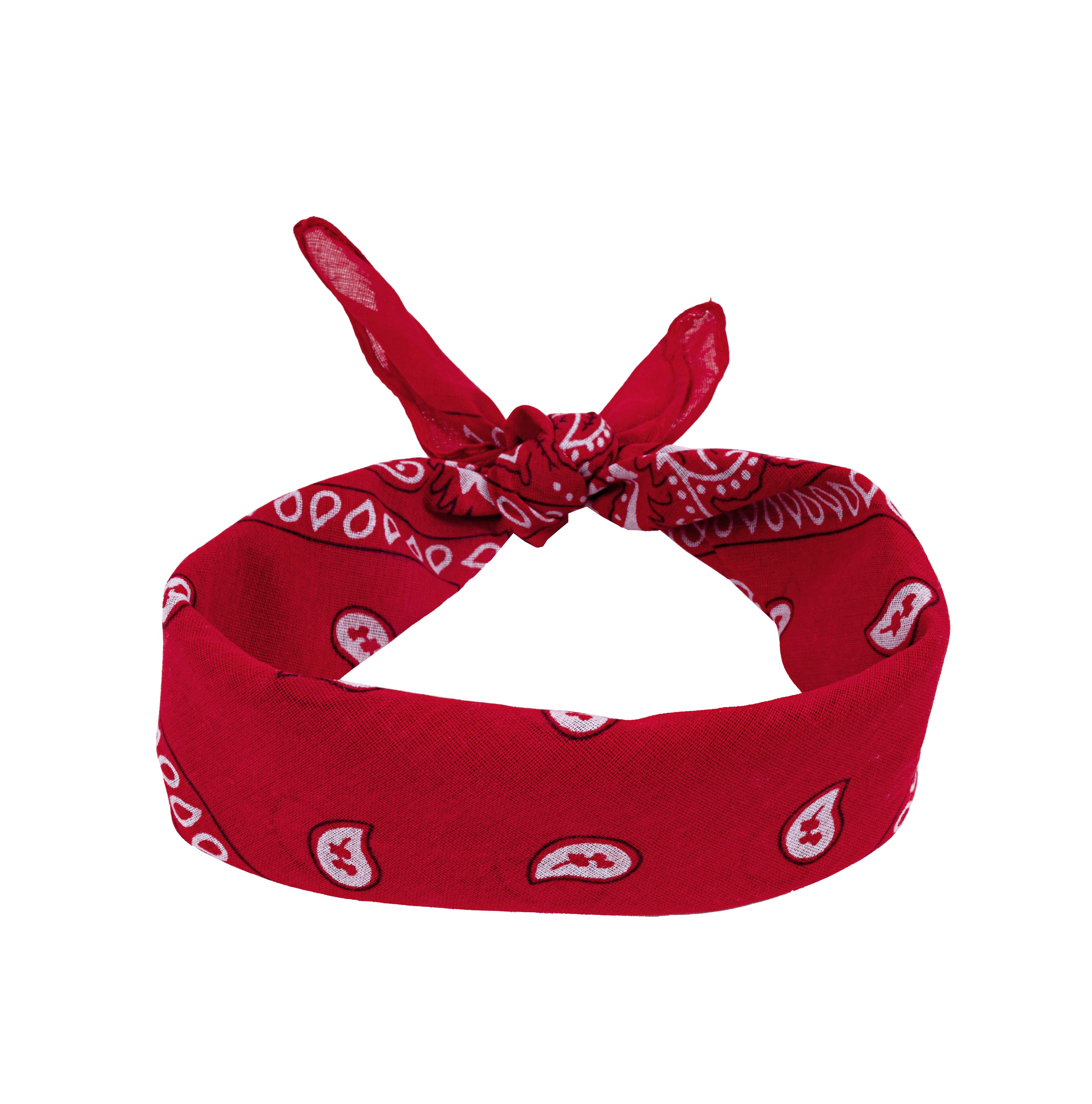 Goodman Design Bandana Paisley Bandanas Baumwolle – 20 Stück Halstuch und Kopftuch, (Spar-Set, 20er Pack), Reine Baumwolle für ein natürliches Hautgefühl