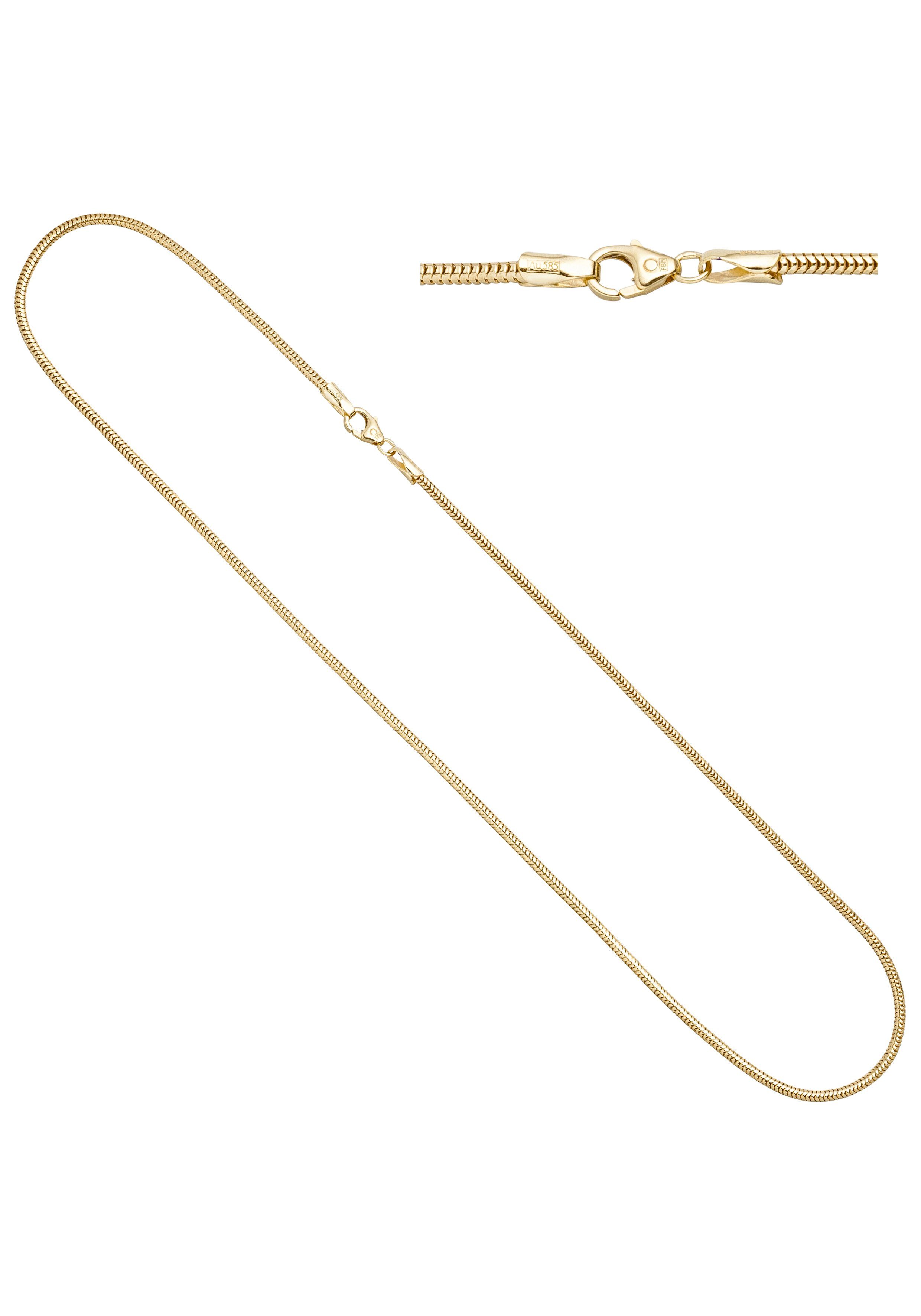 JOBO Goldkette, Schlangenkette 585 Gold 50 cm 1,9 mm