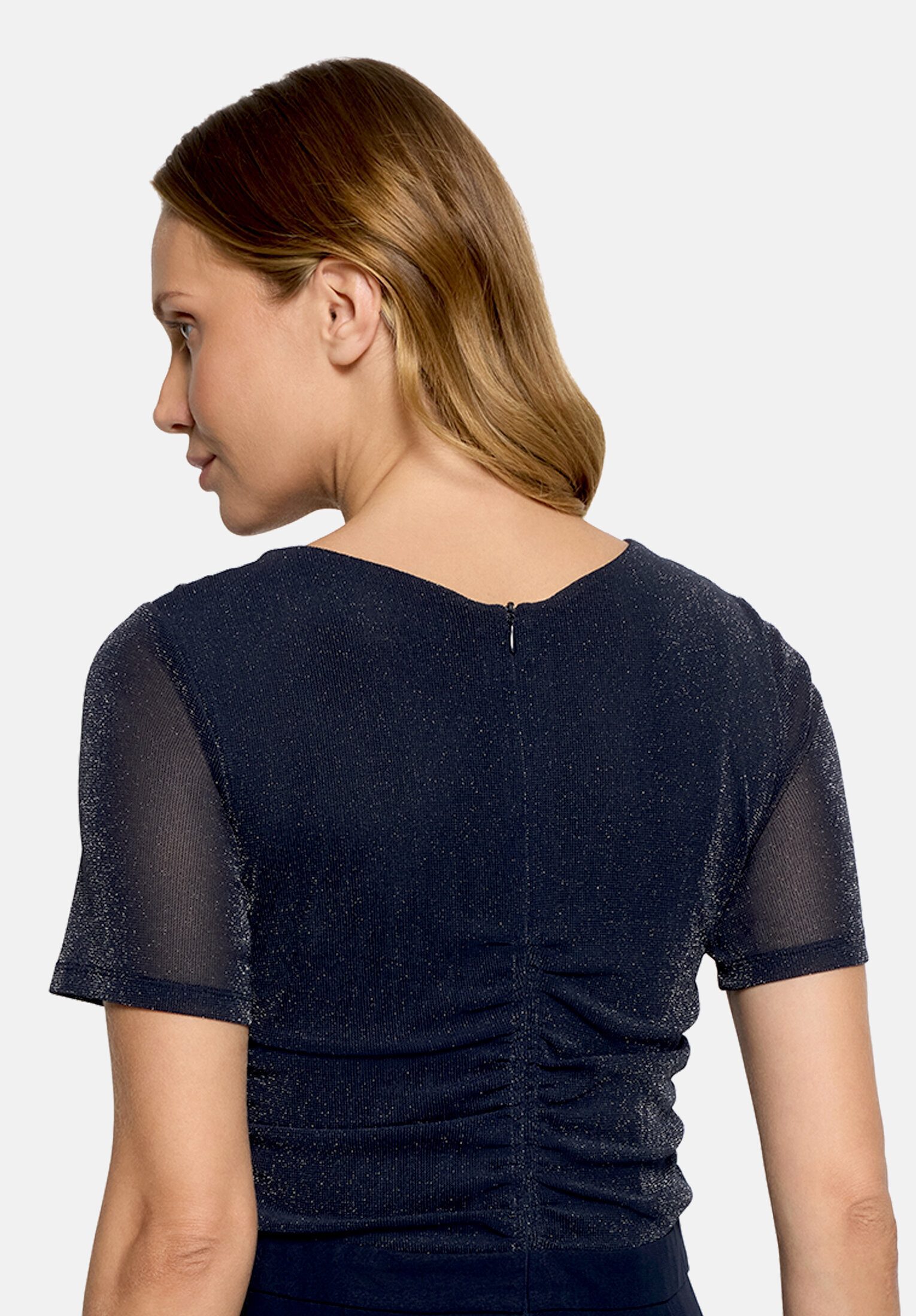 Vera Mont Overall Damen mit Wasserfallausschnitt (1-tlg)