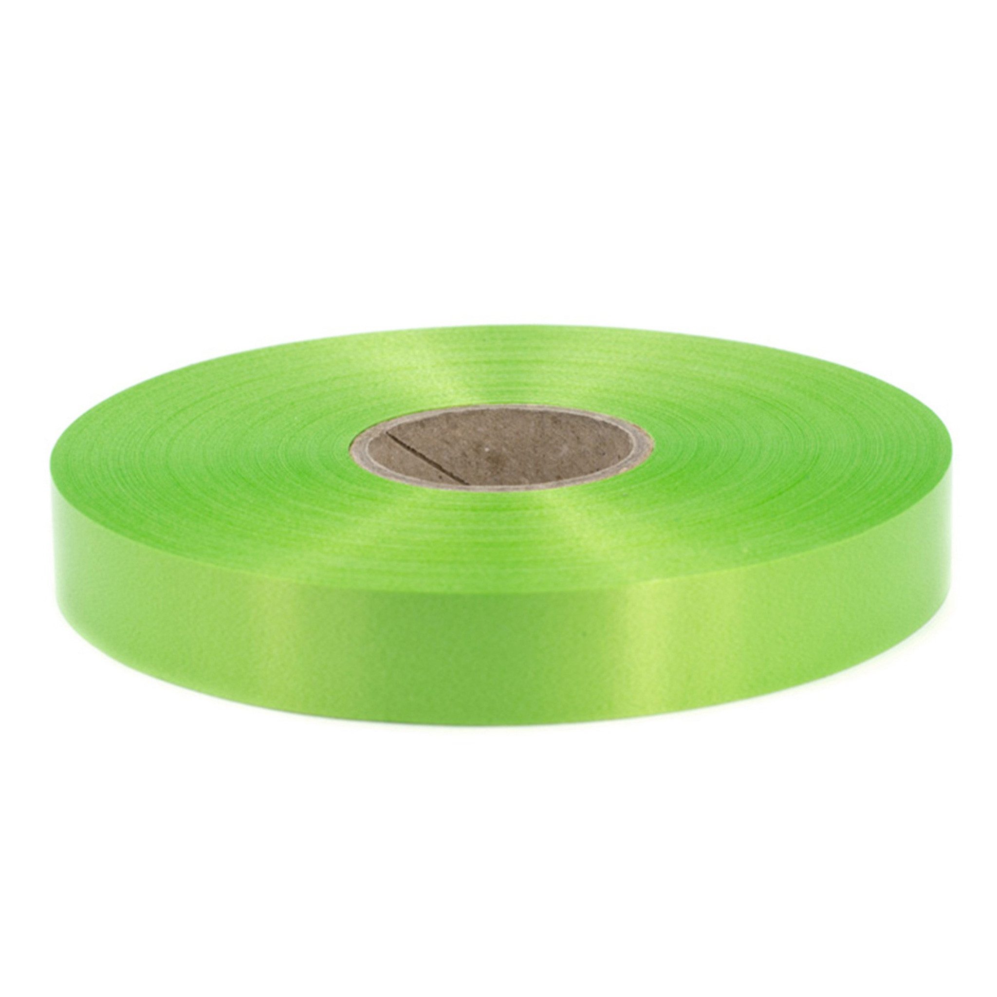 Star Geschenkband, Geschenkband Ringelband 19mm x 100m Rolle Lindgrün / Maigrün