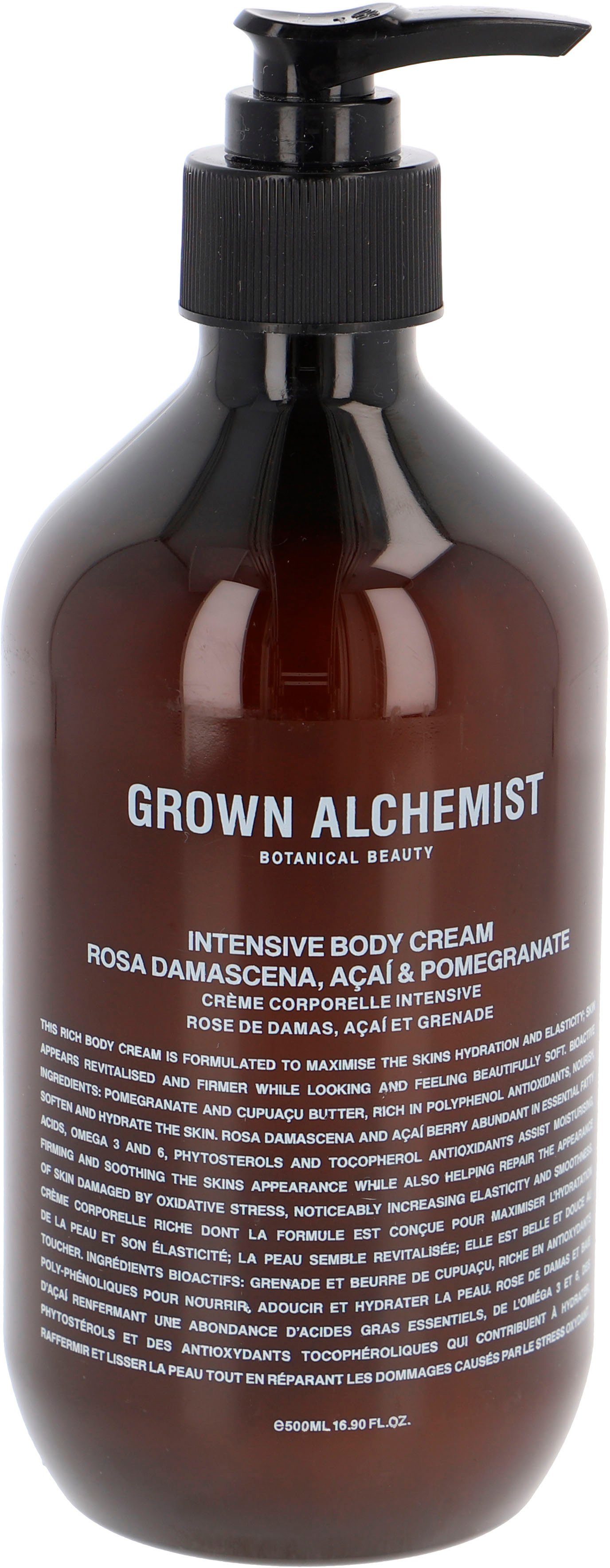 GROWN ALCHEMIST Körpercreme Intensive Cream: Açai, Body Rosa Pomegranate Damascena