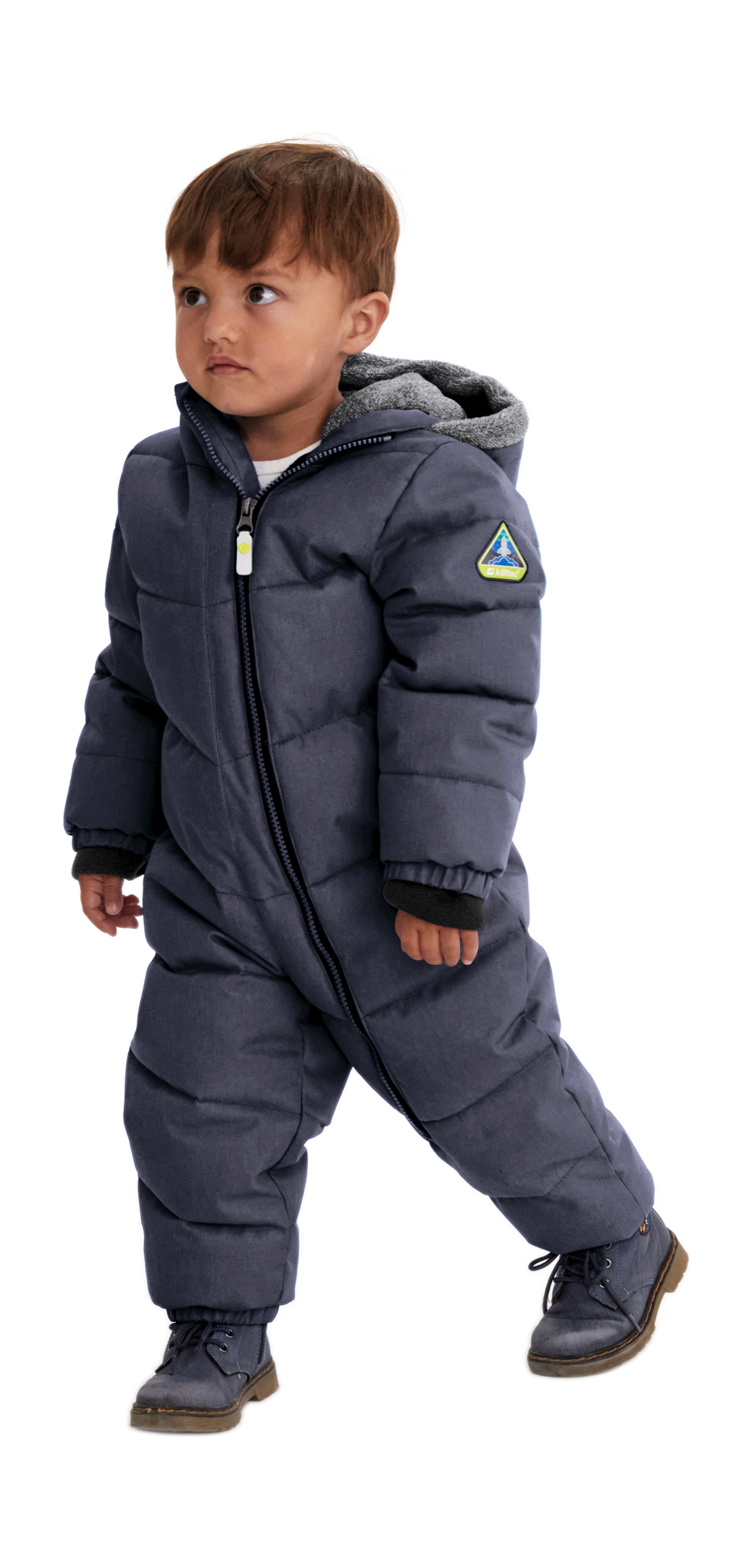 Killtec Schneeoverall Twinkly MNS ONPC B Wasserabweisender Schneeanzug mit Fleece und reflektierenden Details