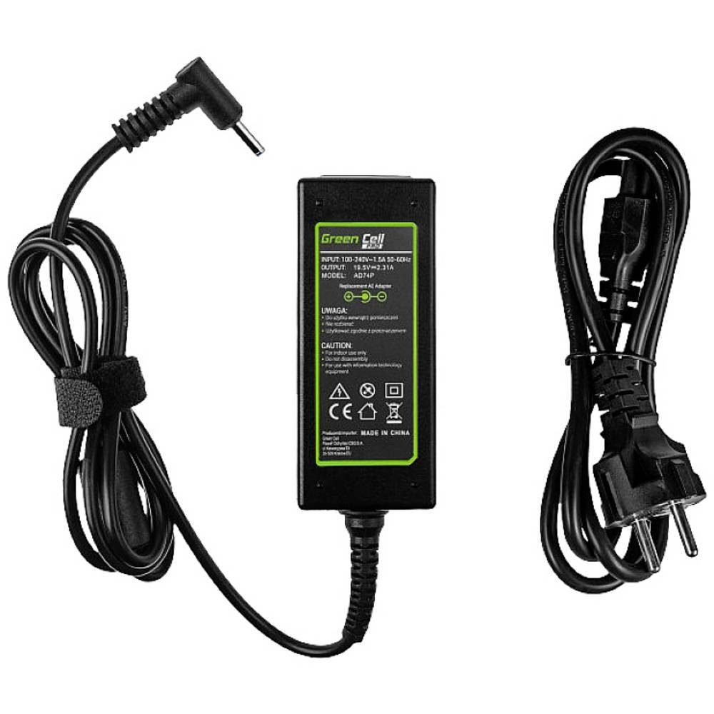 Green Cell Green Cell AD74P Notebook-Netzteil 45 W 19.5 V 2.31 A Passend für Mark Notebook-Netzteil