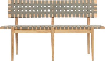 andas Sitzbank Jorunn, In 2 Farben erhältlich, aus massivem Eschenholz, Breite 140 cm