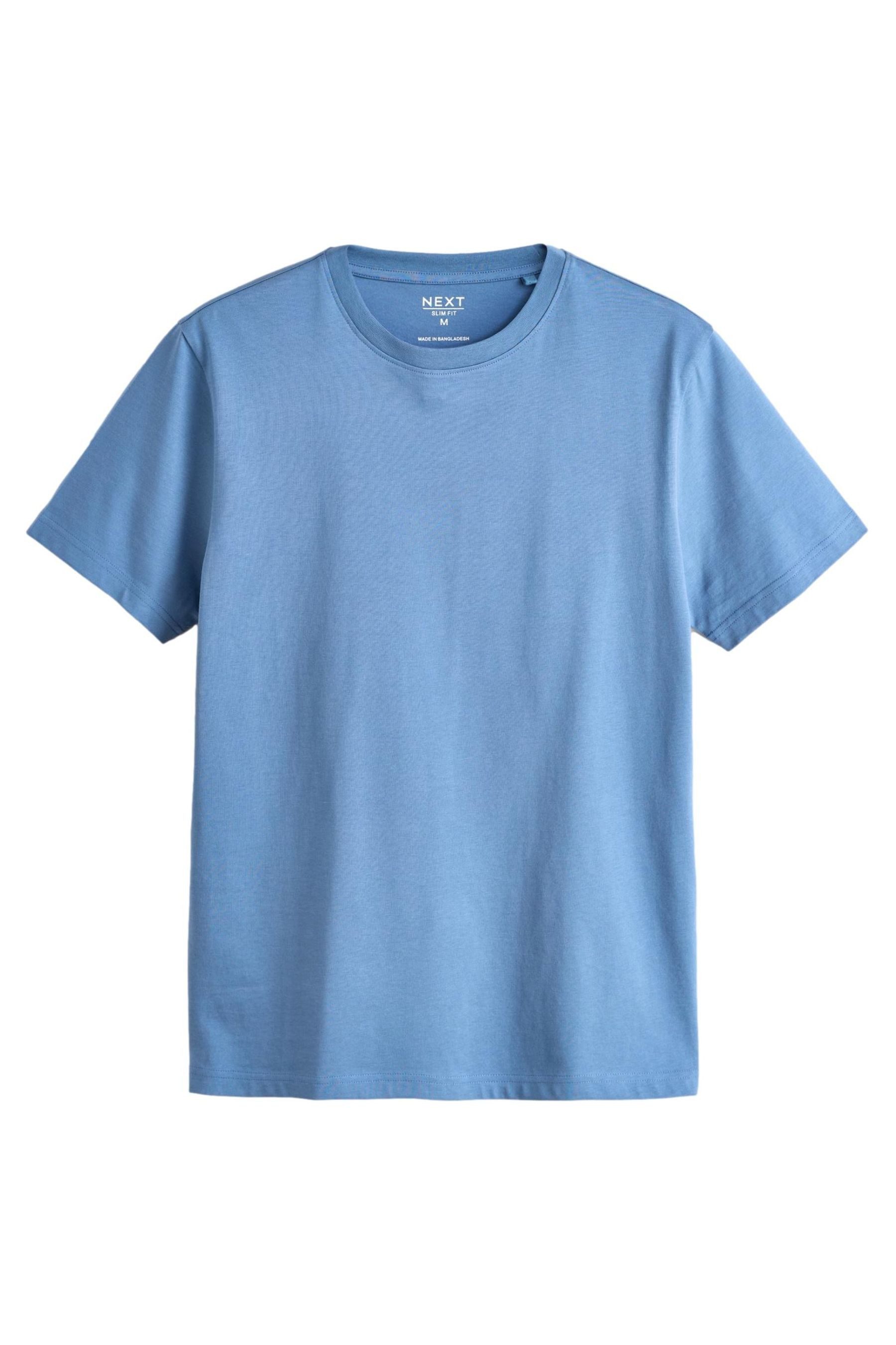 T-Shirt Slim Fit Rundhals-T-Shirt