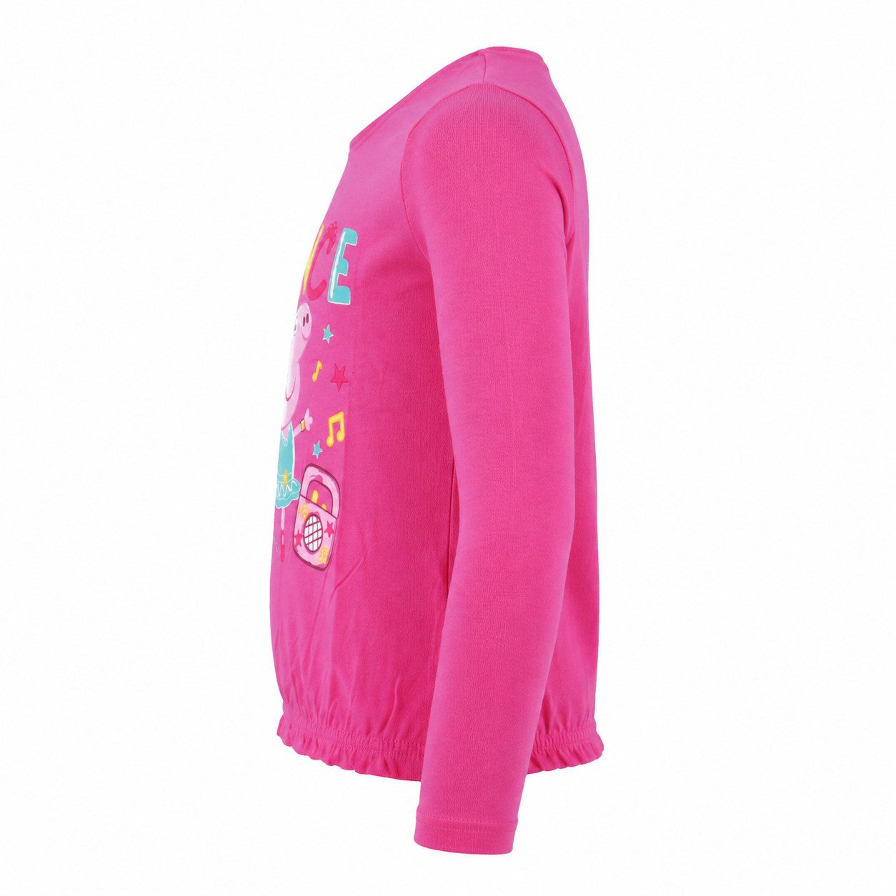 Peppa Pig Langarmshirt PEPPA Wutz Kinder Mädchen T-Shirt langarm Shirt 100% Baumwolle - Gr. 92 bis 116 – Bild 3 von 5