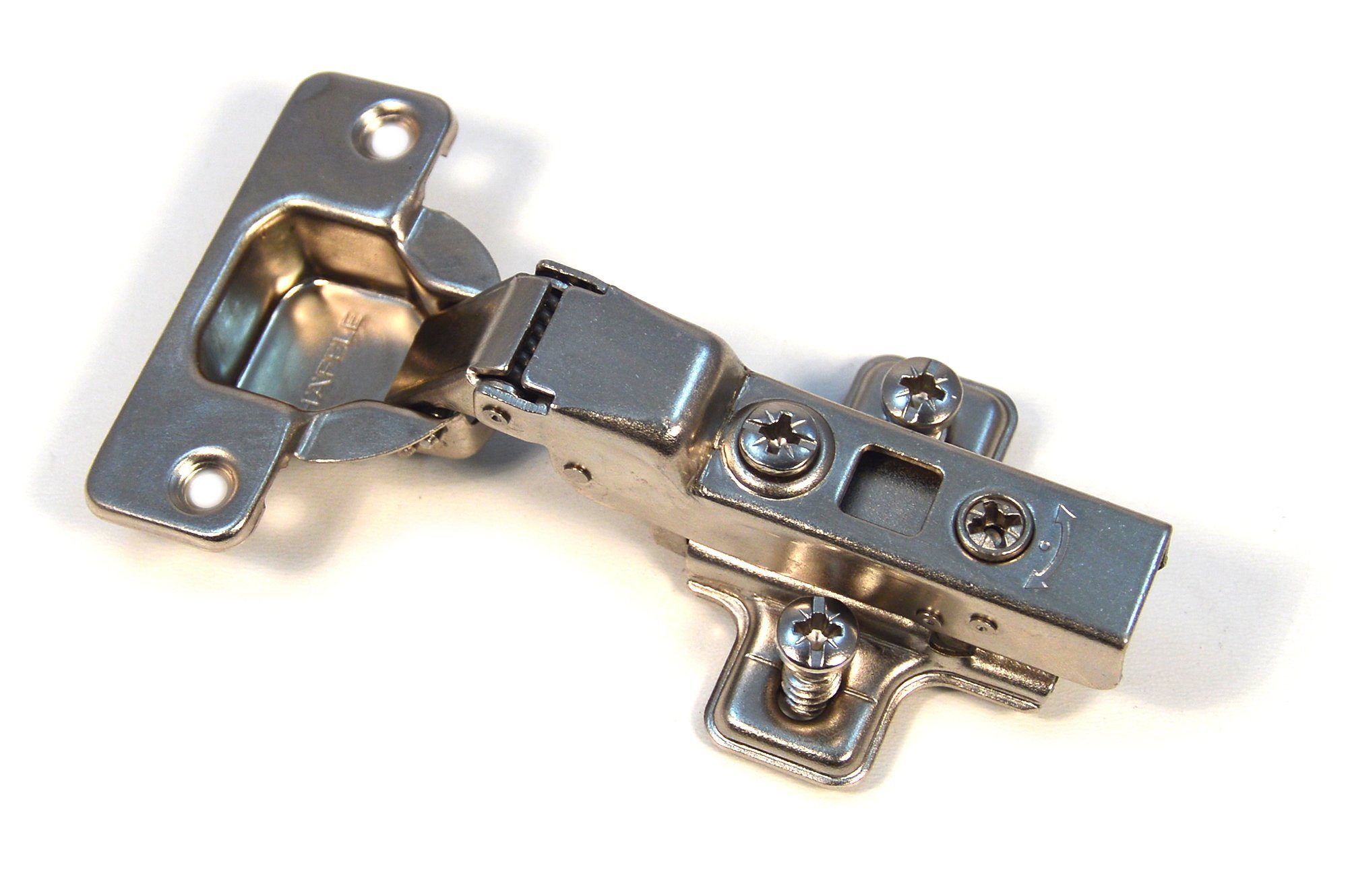 Häfele Möbelbeschlag Topfbander 35mm Soft-Close, Topfscharnier Metalla SM Kombi 110° (2 St)