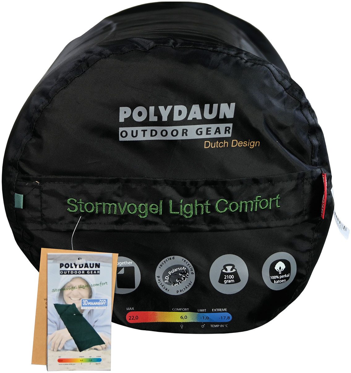 Polydaun Deckenschlafsack Schlafsack Light Comfort