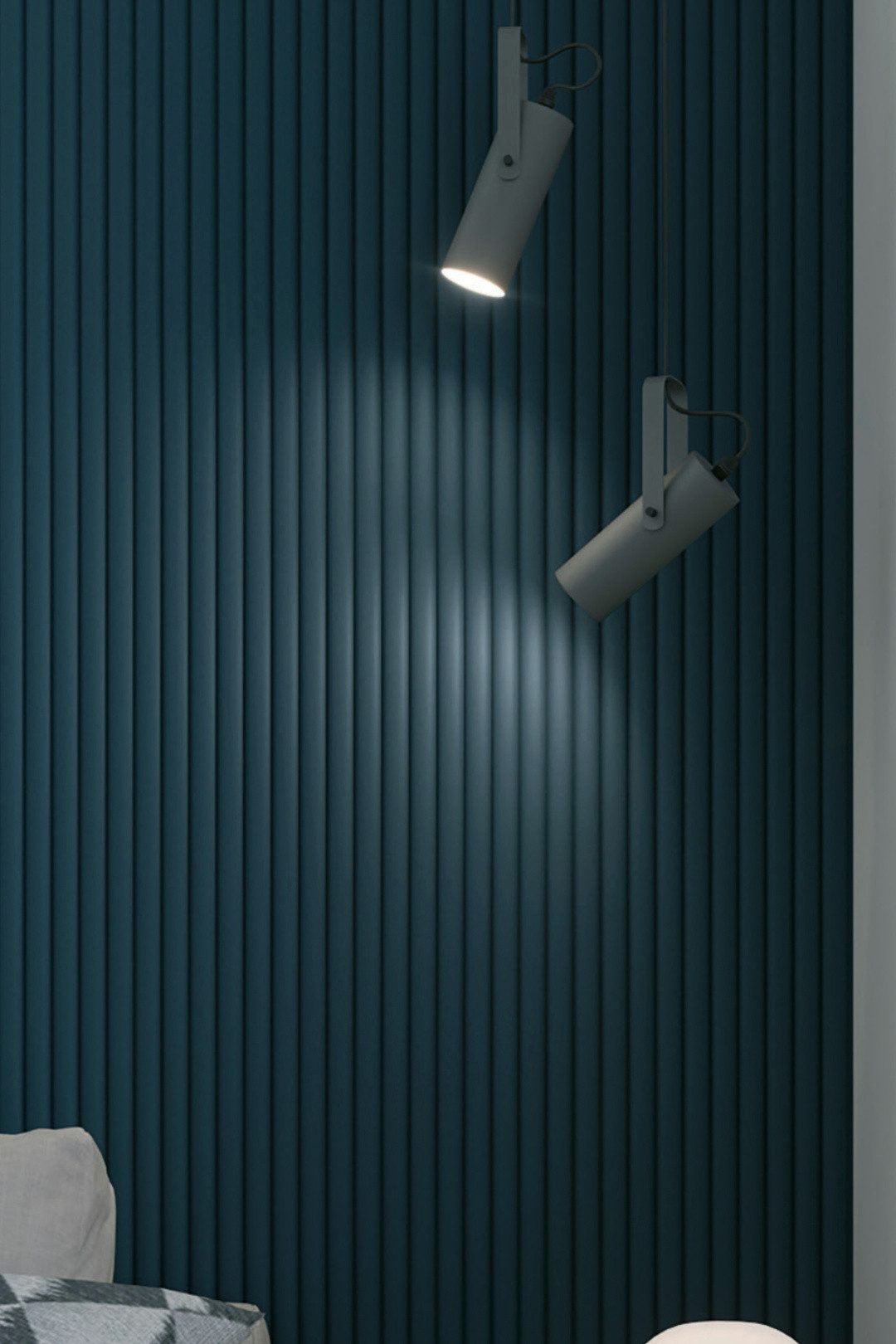 Hexim Wanddekoobjekt Wave De Luxe Ocean (Wave Lamellen 2,75m MDF Lamellenwand Wandpaneele Lamellenverkleidung Wandverkleidung Akusiktpaneele Holzpaneele Natur Holz (1 Paneel, Wave De Luxe Ocean)