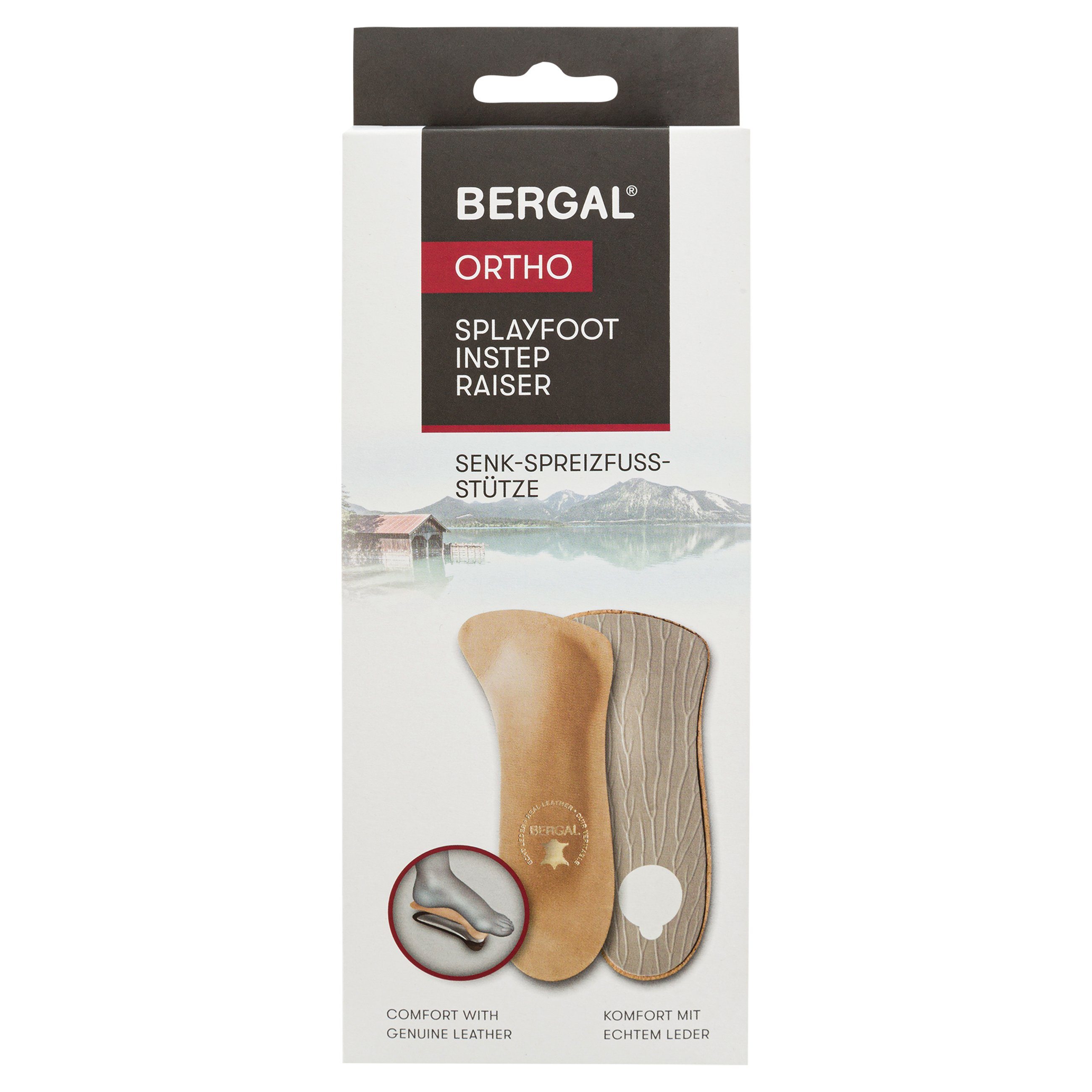 Bergal Spreizfußpolster Senk-Spreizfuss-Stütze - die Fußstütze bei Senk- und Spreizfuß