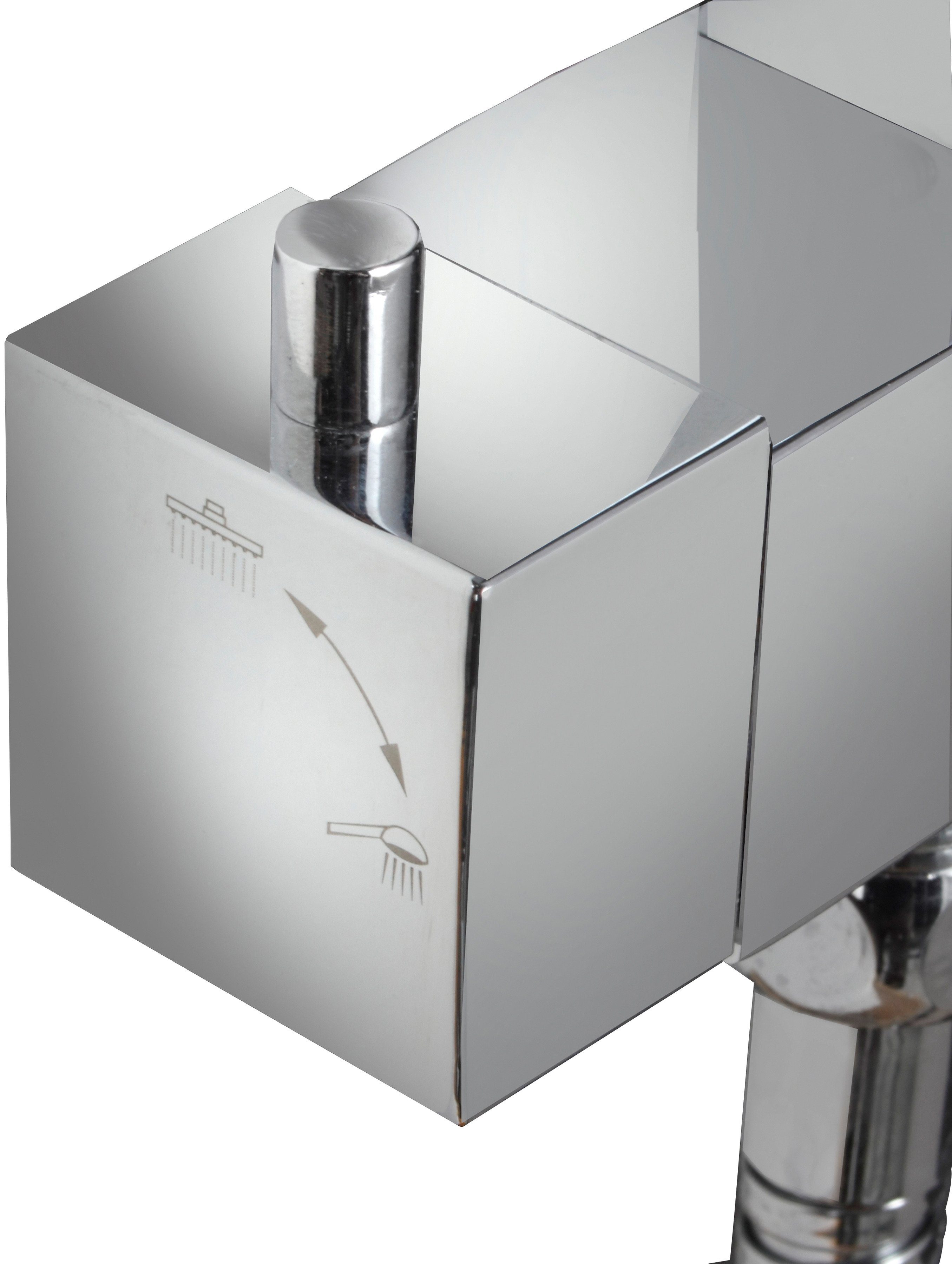 ADOB Brausegarnitur Saragossa, Höhe 110 cm, Set, Durchmesser 20 cm