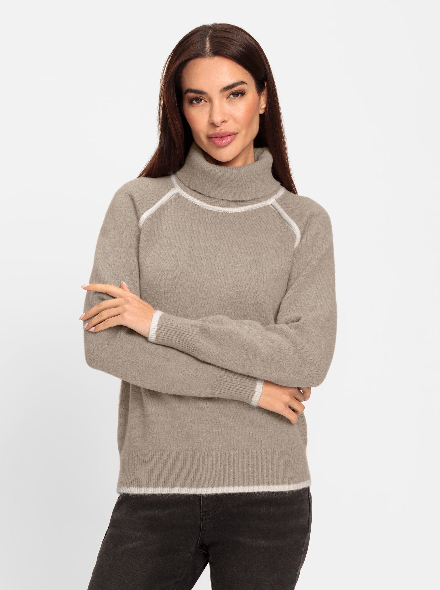 heine Strickpullover Pullover Langarm Feinstrick