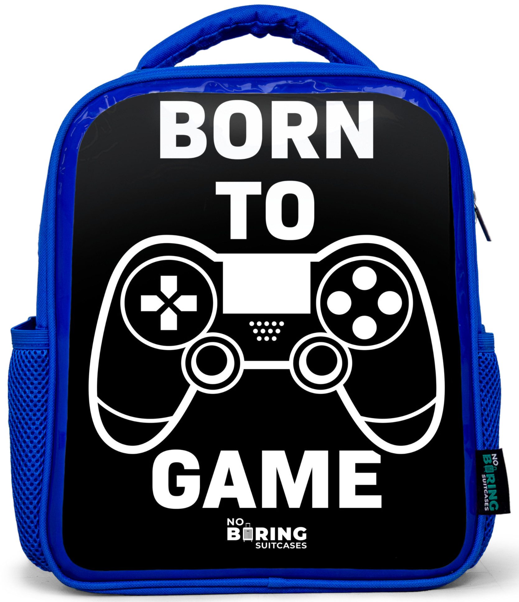 Qoute mit Controller in Schwarz und Weiß
