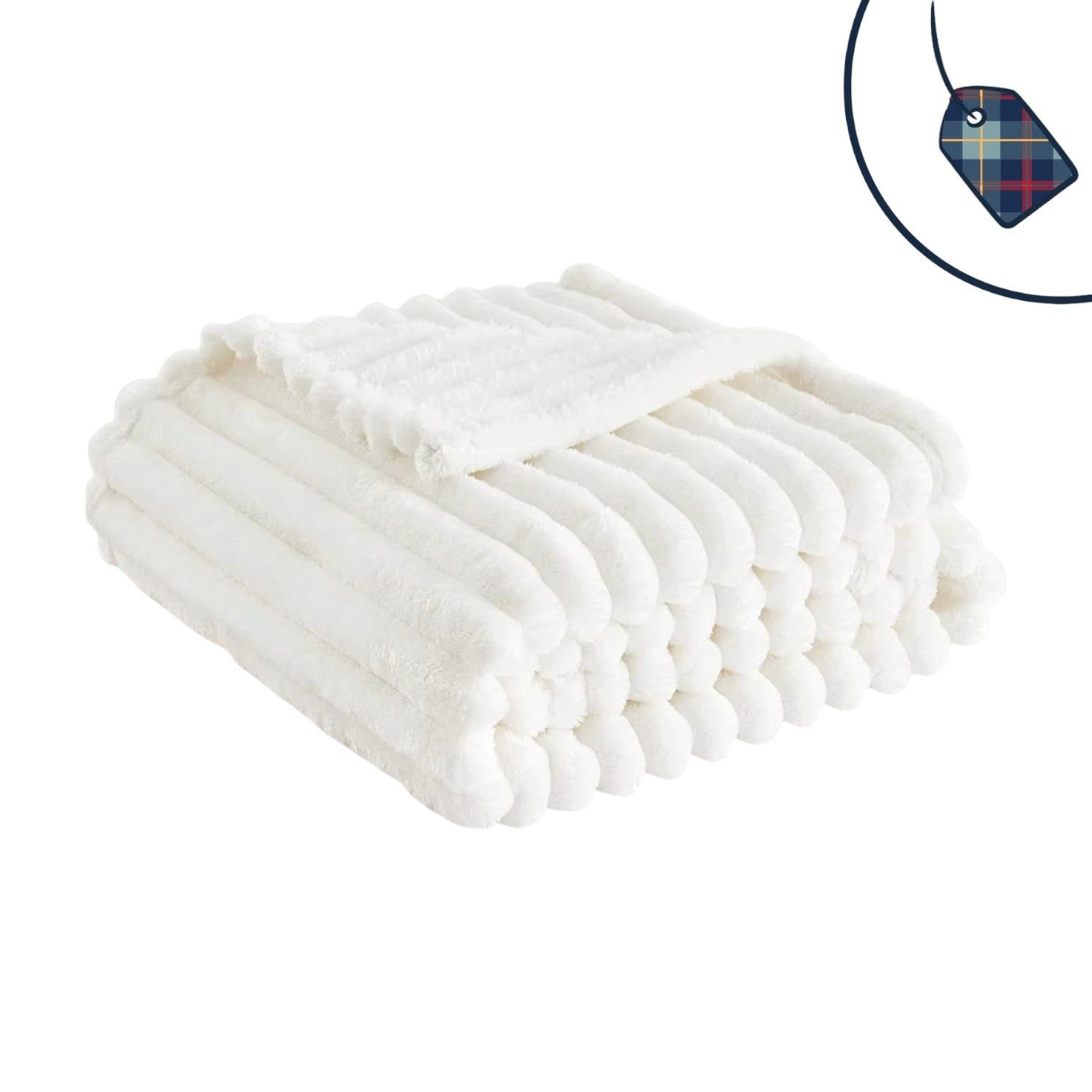 Wohndecke Premium Kuscheldecke in Cord Optik » Wohndecke 150 x 200 cm, Vewo günstig online kaufen