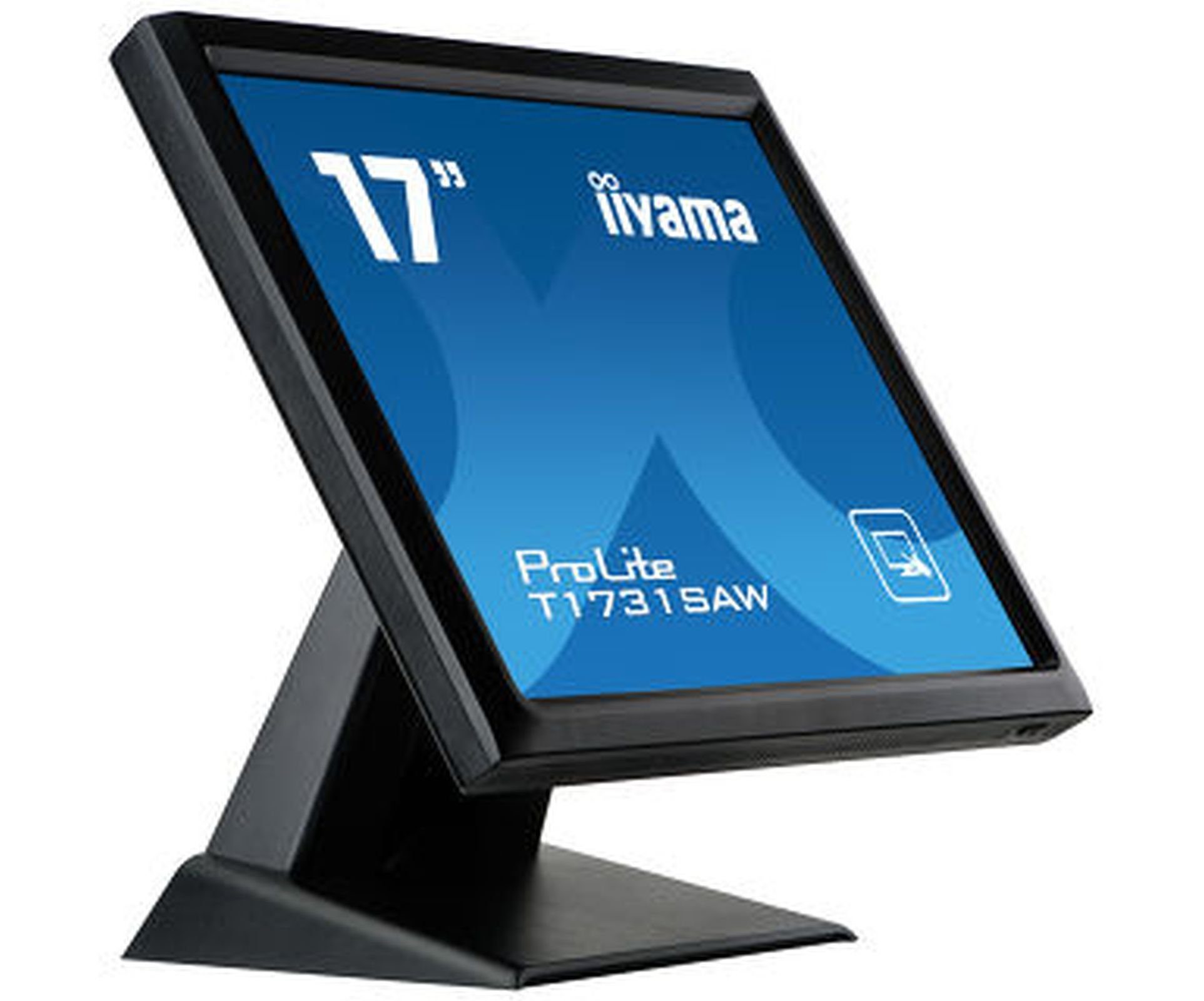 Iiyama 43.0cm (17) T1731SAW-B5 5:4 Touch HDMI+DP black TFT-Monitor (1280 x  1024 px, 5 ms Reaktionszeit, Touchscreen, Lautsprecher, HDCP), HDMI, VGA,  DisplayPort, USB