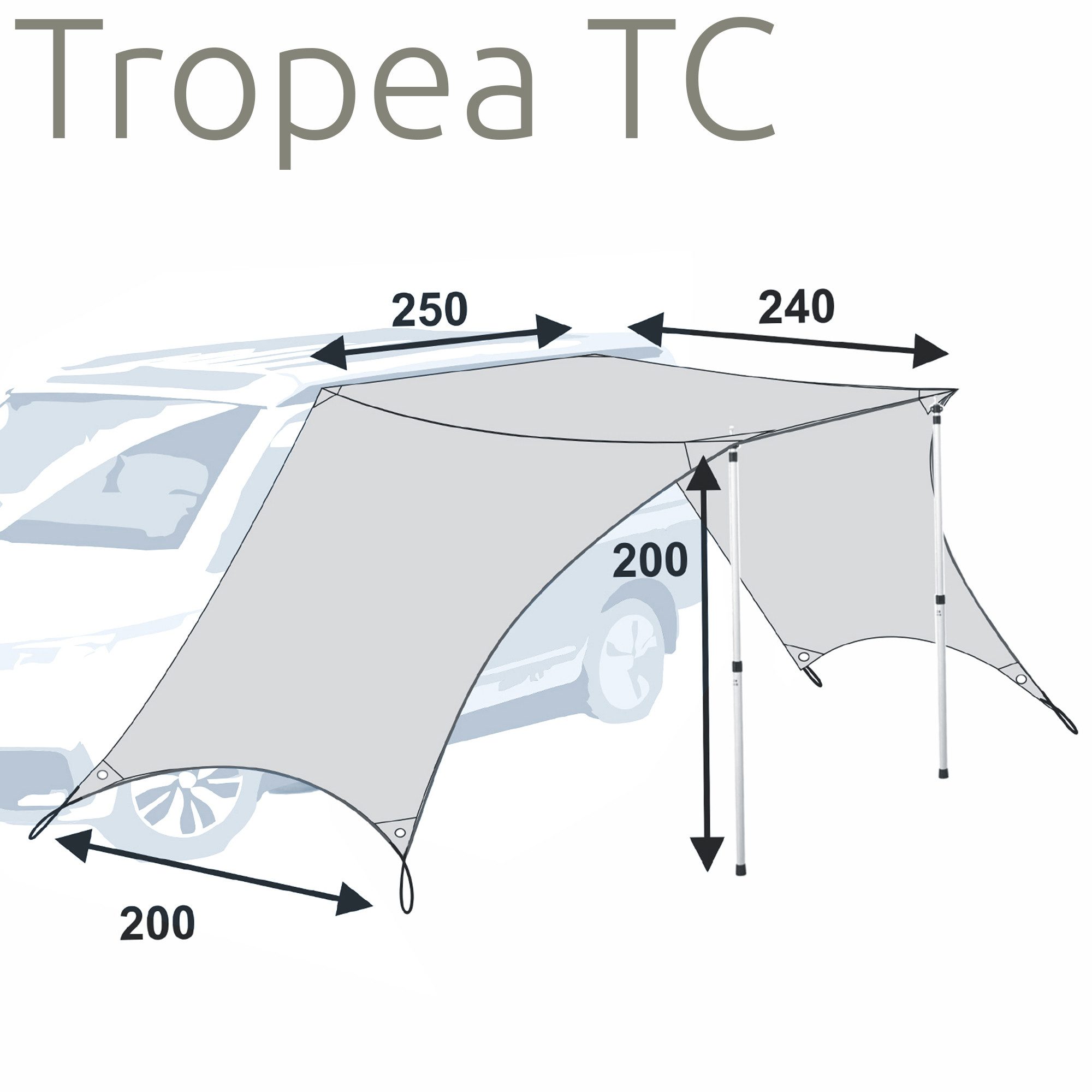 yourGEAR Vorzelt your GEAR Tropea TC günstig online kaufen