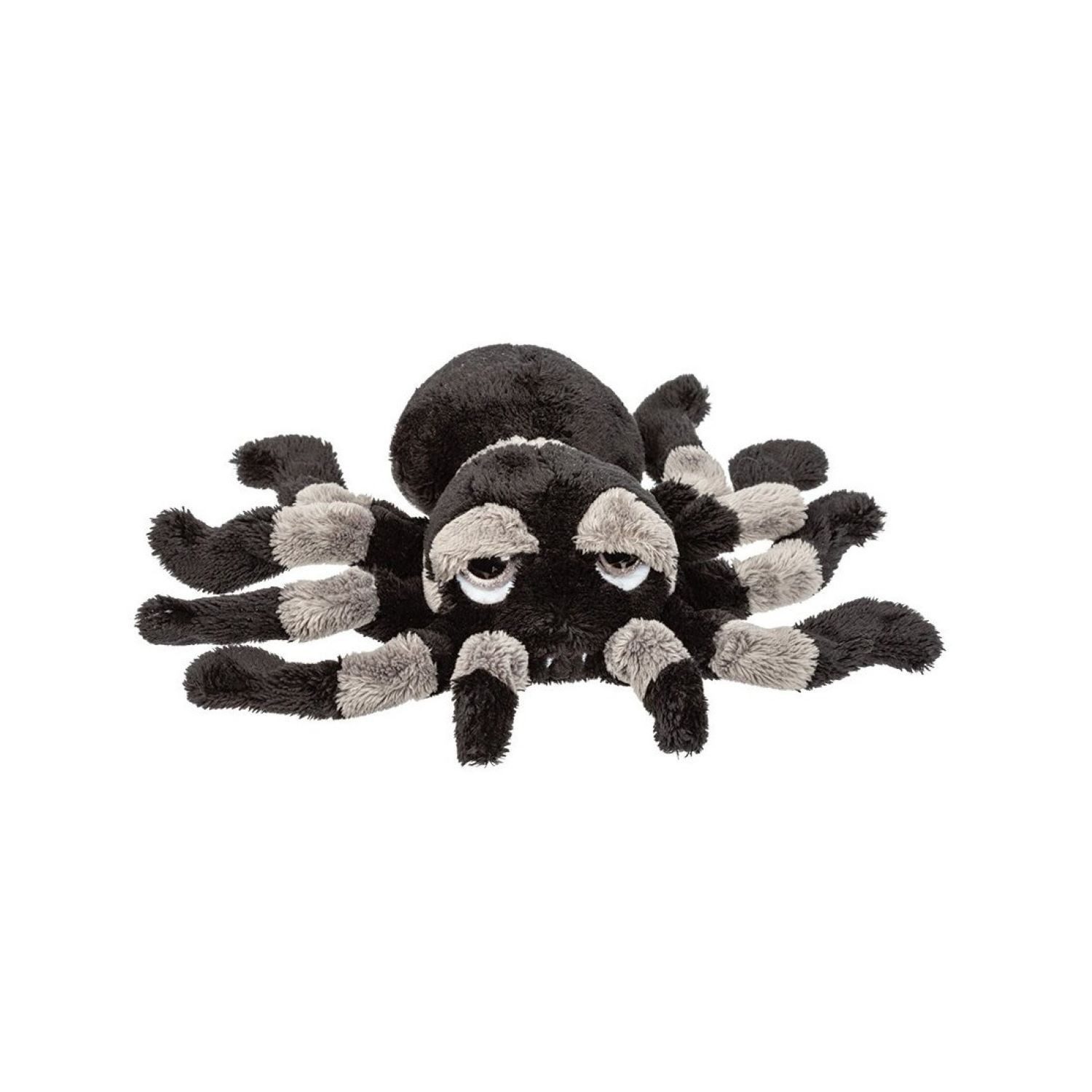 Geese Design-Trends Kuscheltier Stofftier Spinne Sid Grau/Schwarz S