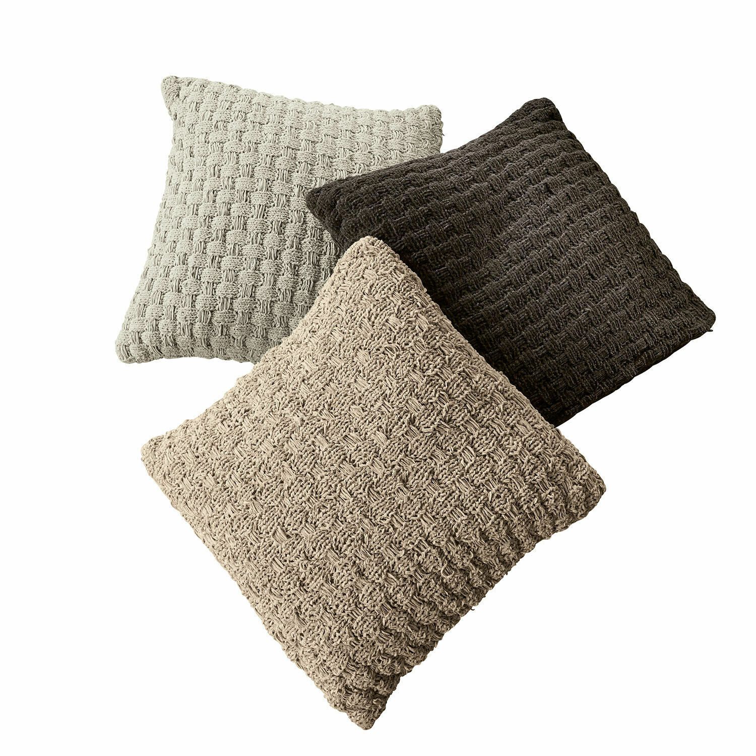 Mirabeau Kissenhülle Kissenhülle 3er Set Antier beige/grau