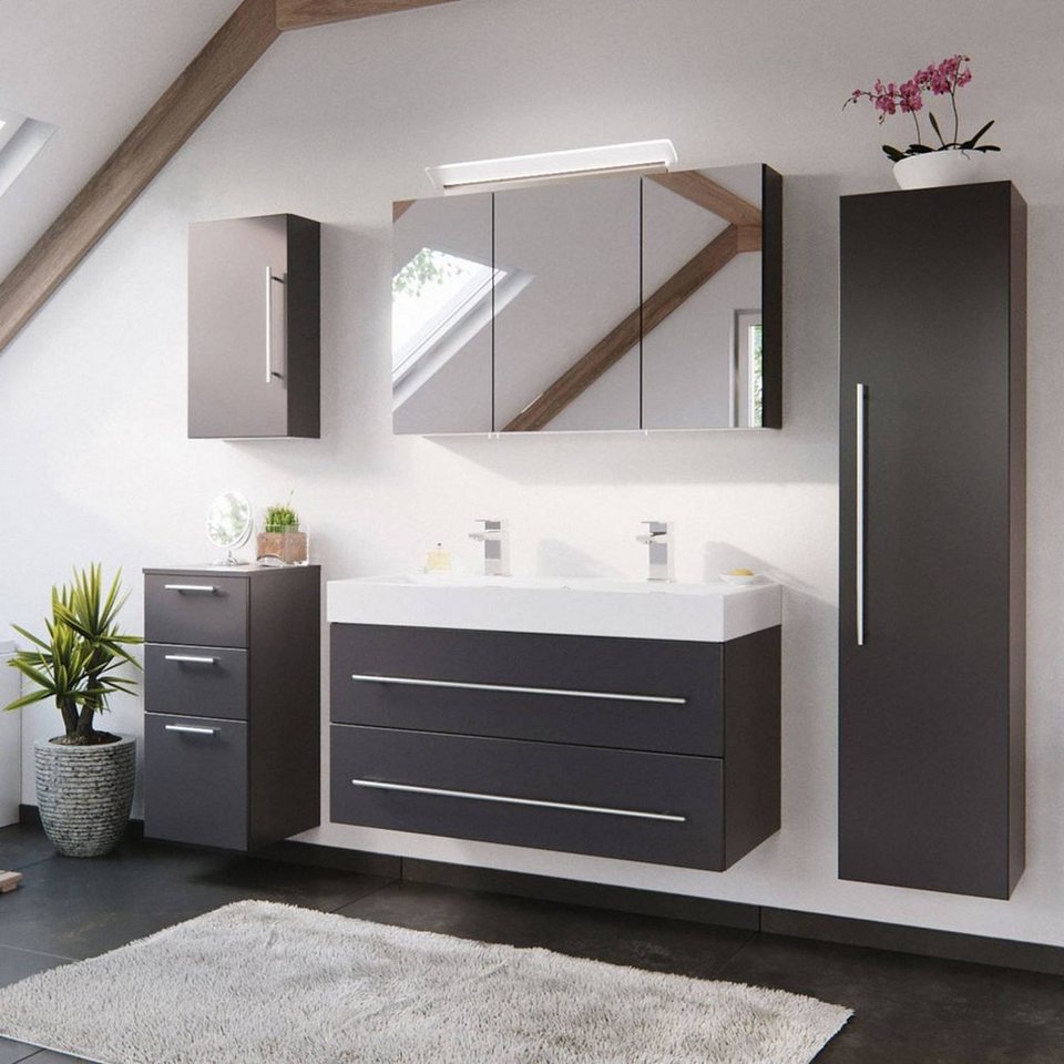 Lomadox Badmöbel-Set »LISSABON-02«, (Spar-Set, 7-tlg) online kaufen | OTTO