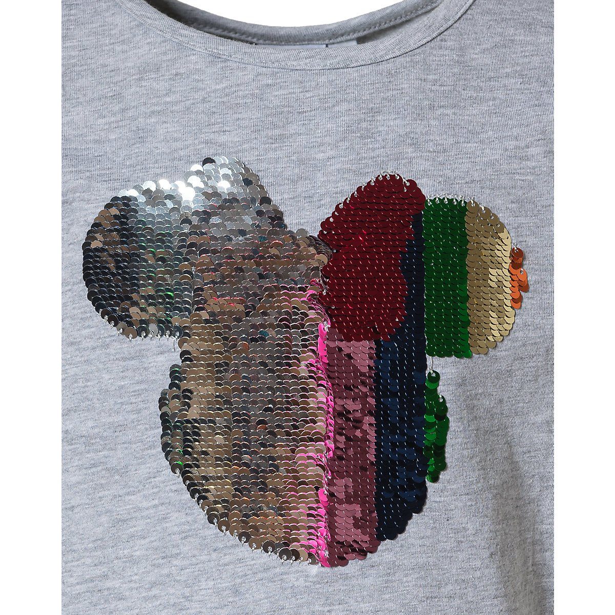 Kinder Kids (Gr. 92 -146) Disney Minnie Mouse T-Shirt Disney Minnie Mouse T-Shirt mit Pailletten für