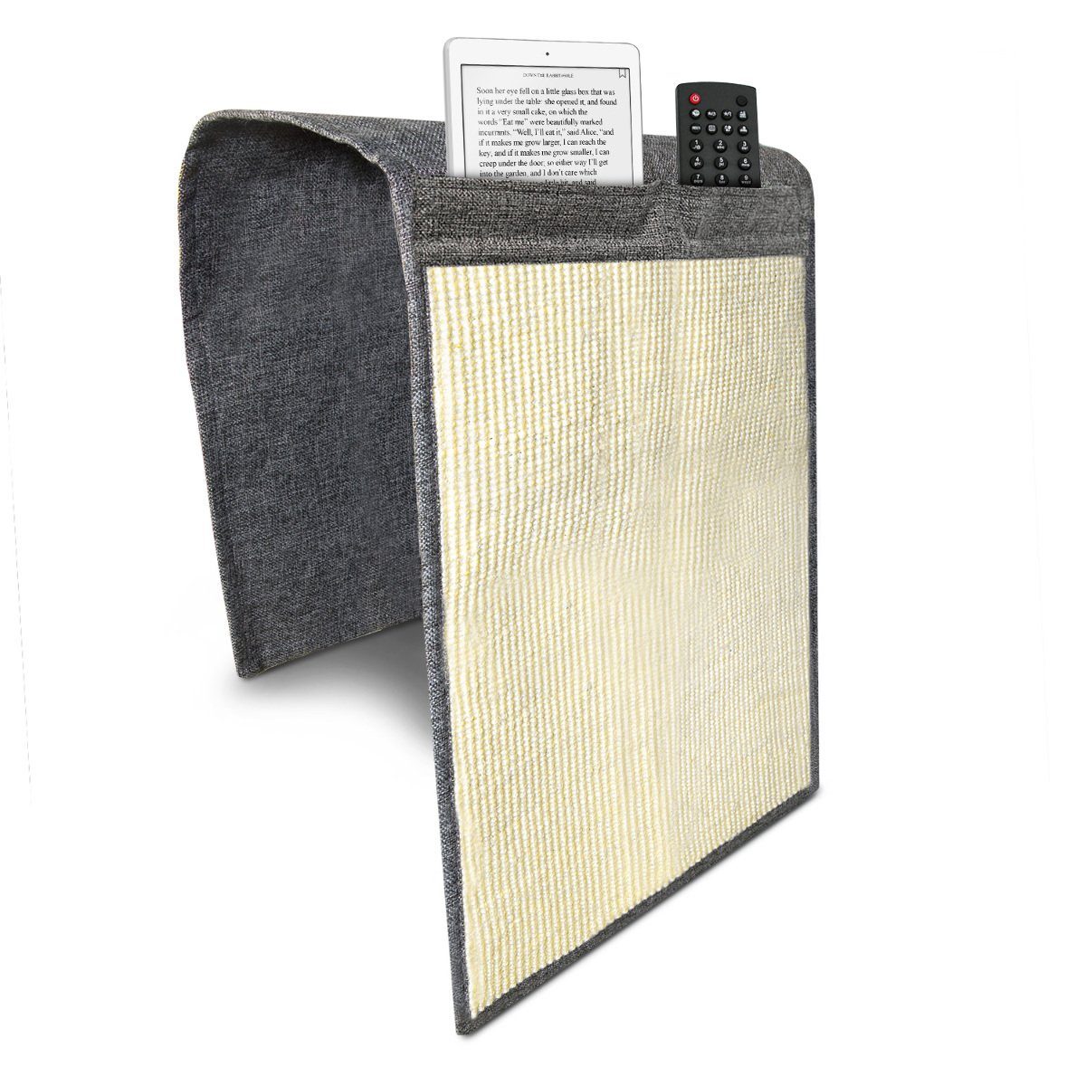Kratzpappe Katzen Kratzmatte Kratzschutz Sofa - mit 2 Fächern - 128 x 45 cm