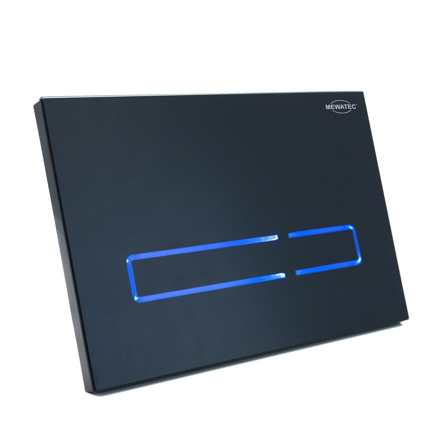 MEWATEC Vorwandelement WC SlimFix base SF118, LED Soft Touch, schwarz