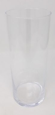 CreaFlor Home Deko-Glas Cyli, Transparent H:25cm D:10cm Glas