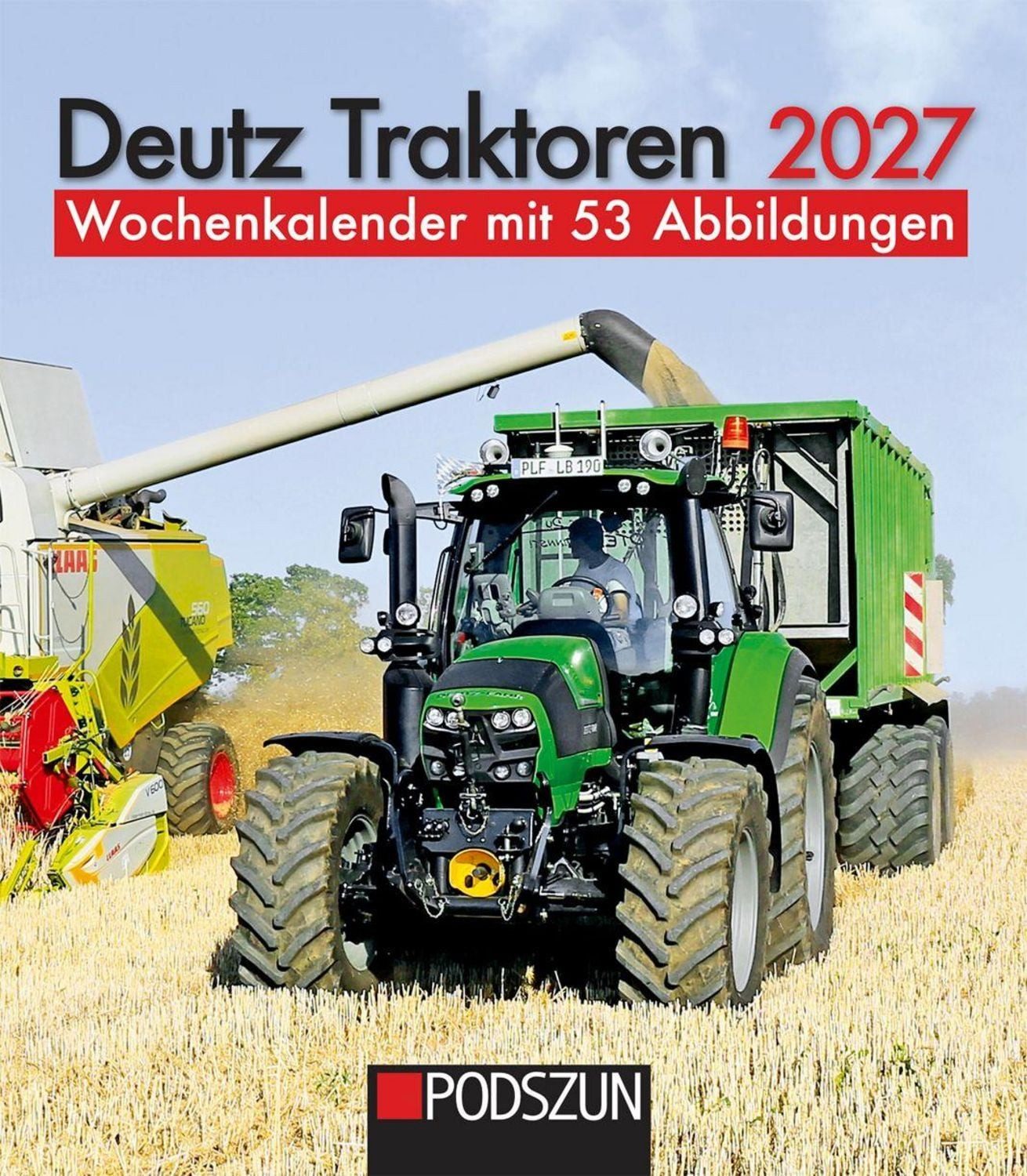 Wandkalender Deutz Traktoren 2027